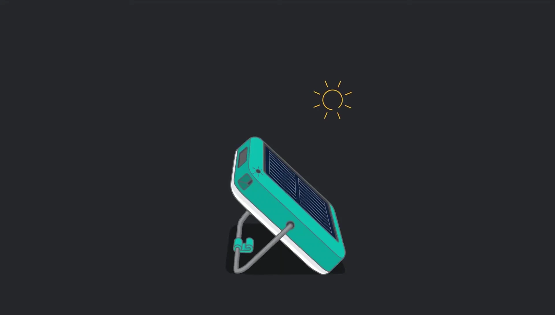 BioLite Sunlight Lantern showcasing its solar panel