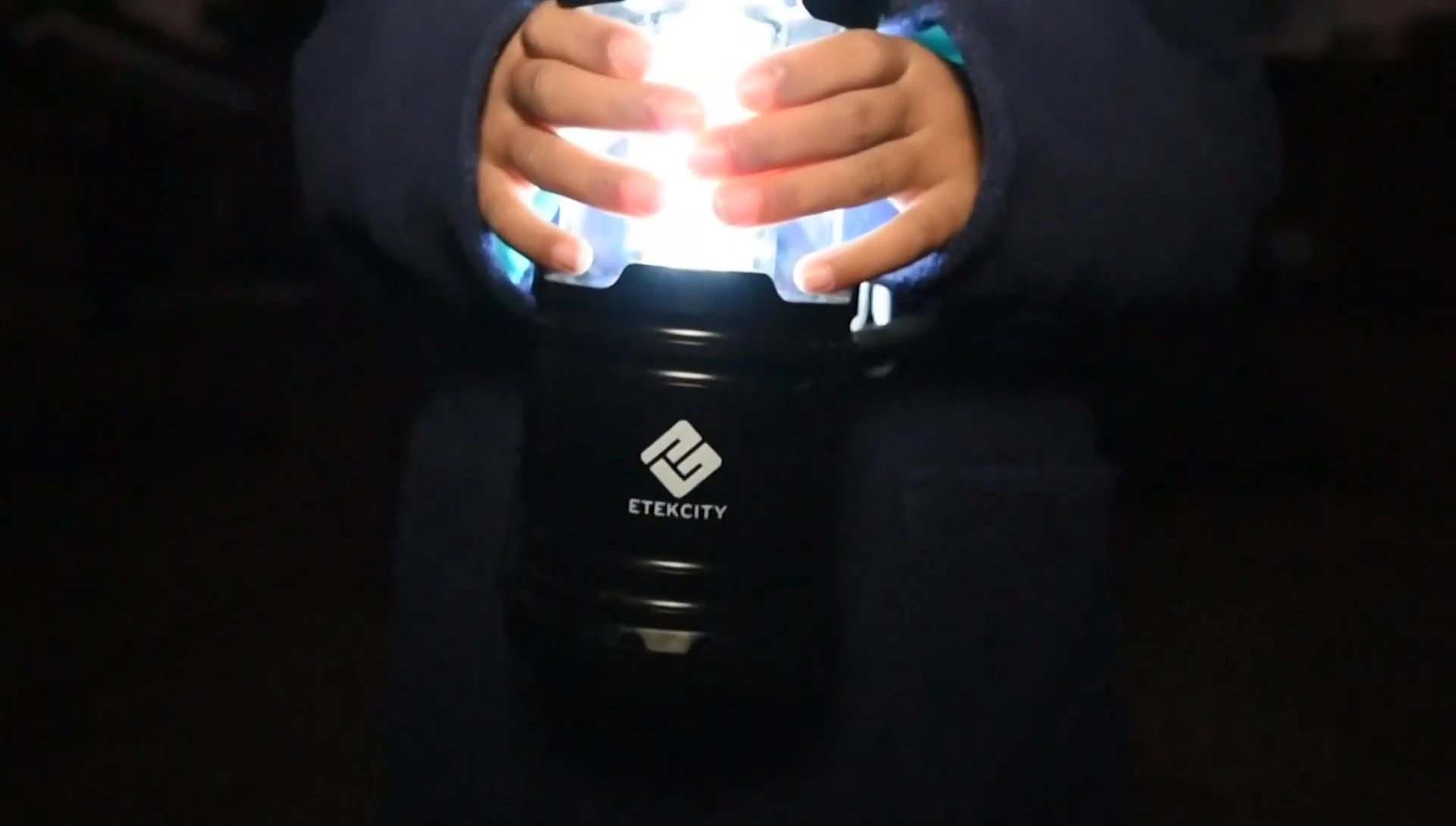 Close-up of the Tech City Lantern's storage compartment