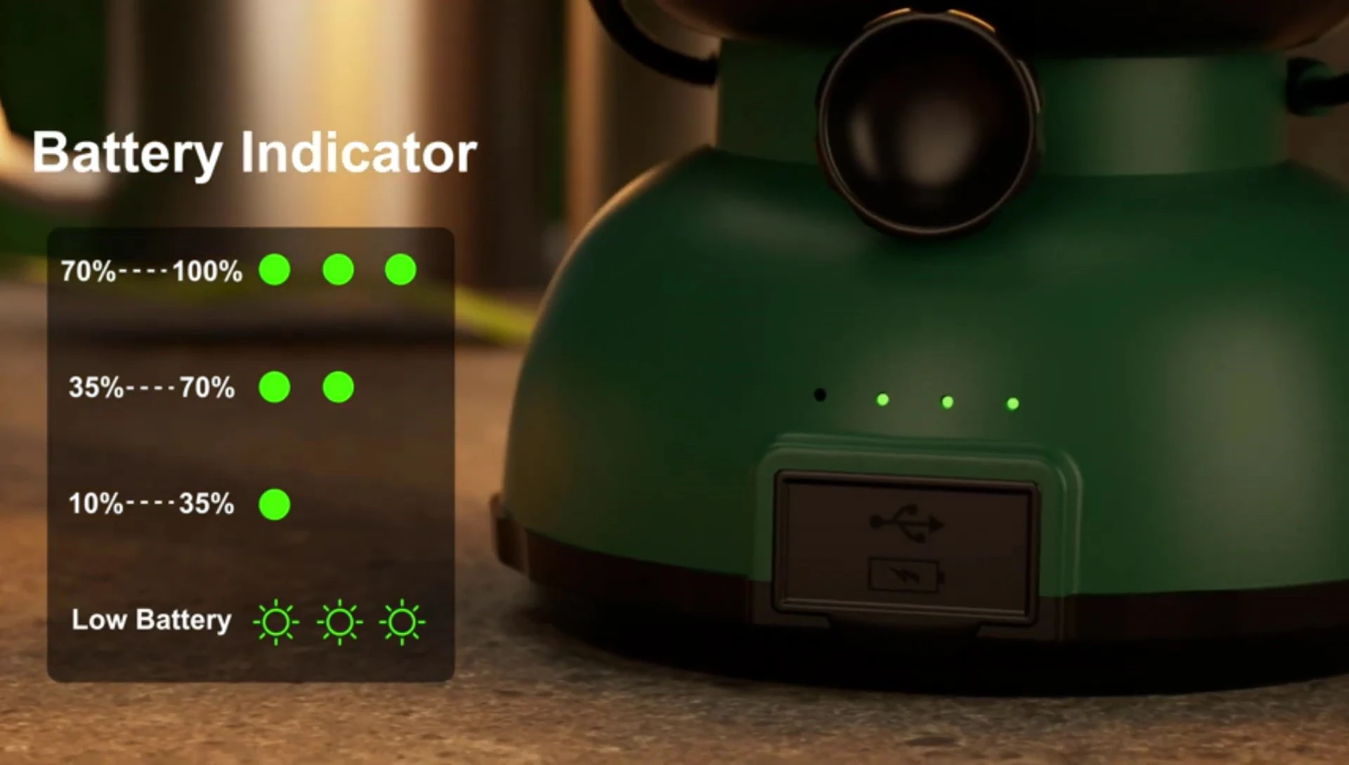 Showcasing the compact and portable design
