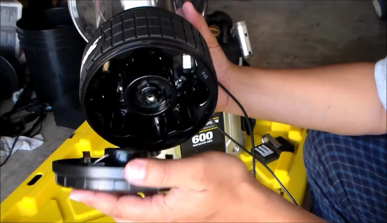 The modified lantern turned on