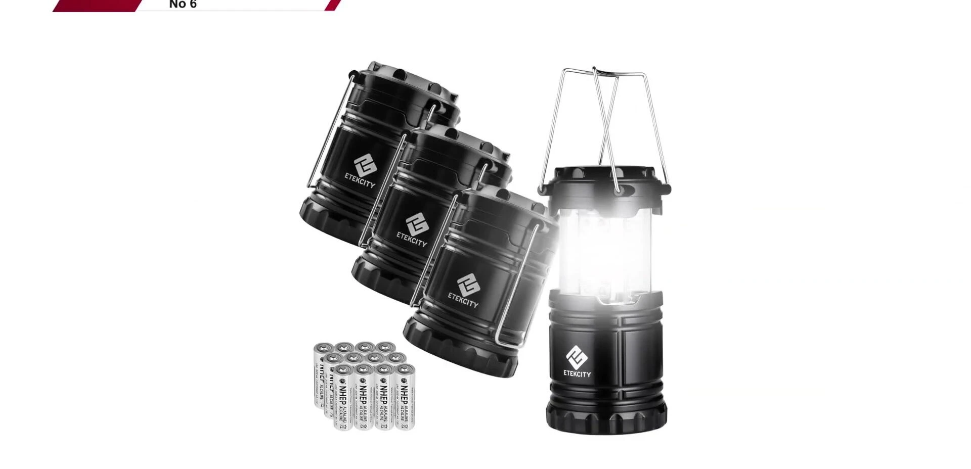 The Itex lantern Duo collapsed and expanded