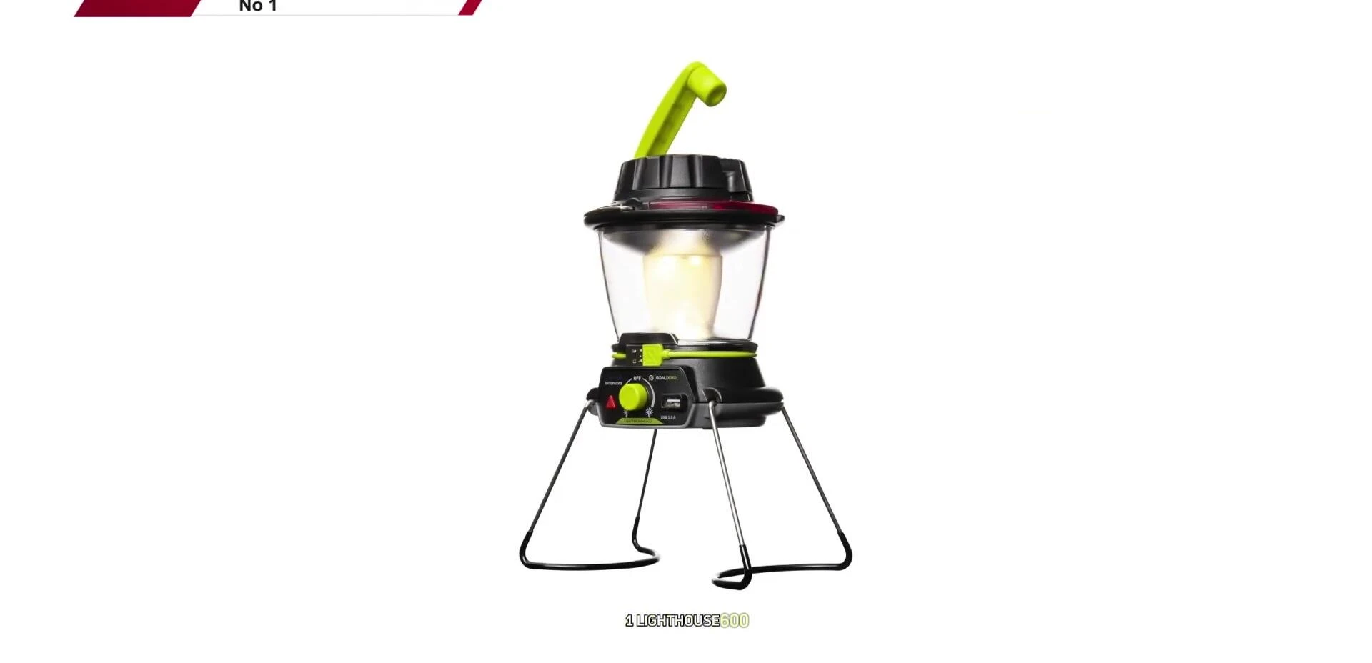 The Lighthouse 600 lantern