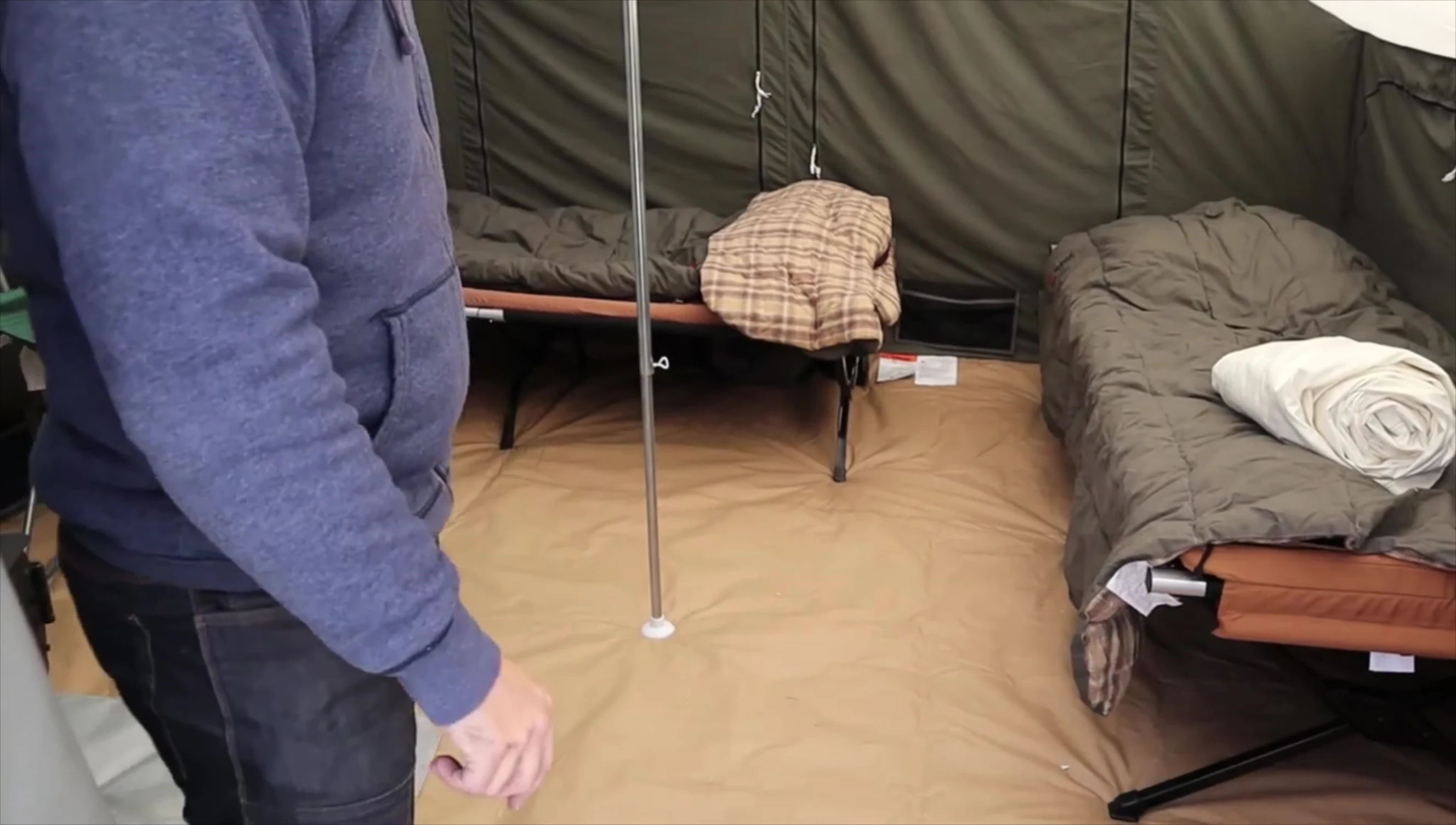 Close-up of Kodiak Canvas Floor Liner material