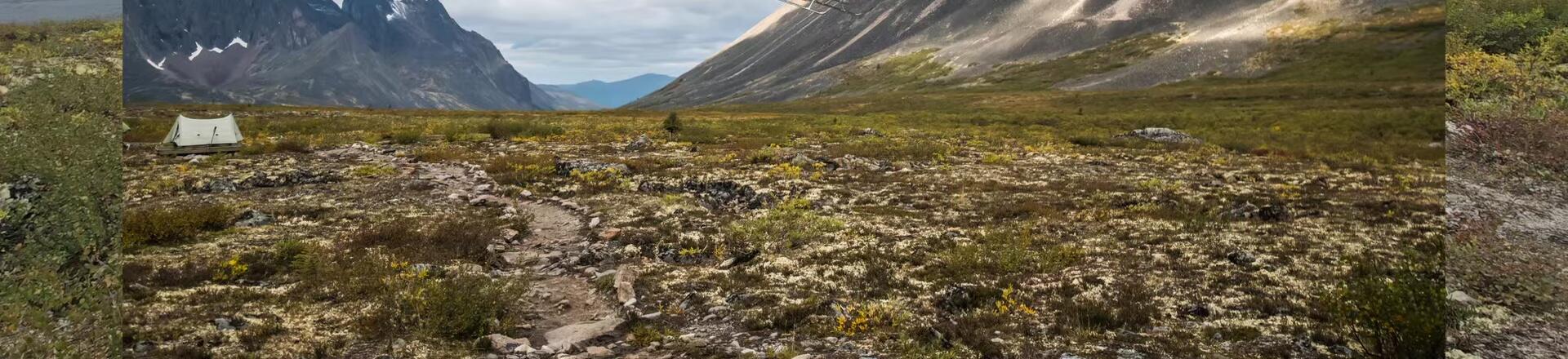 Footage of the helicopter landing near the tent, demonstrating its impressive wind resistance.