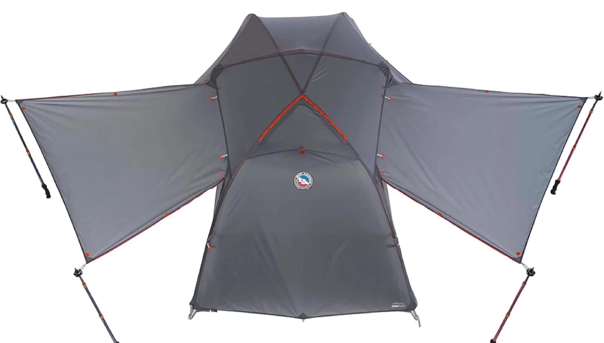 The packed size of the Big Agnes Copper Spur HV UL3 Bike Pack tent