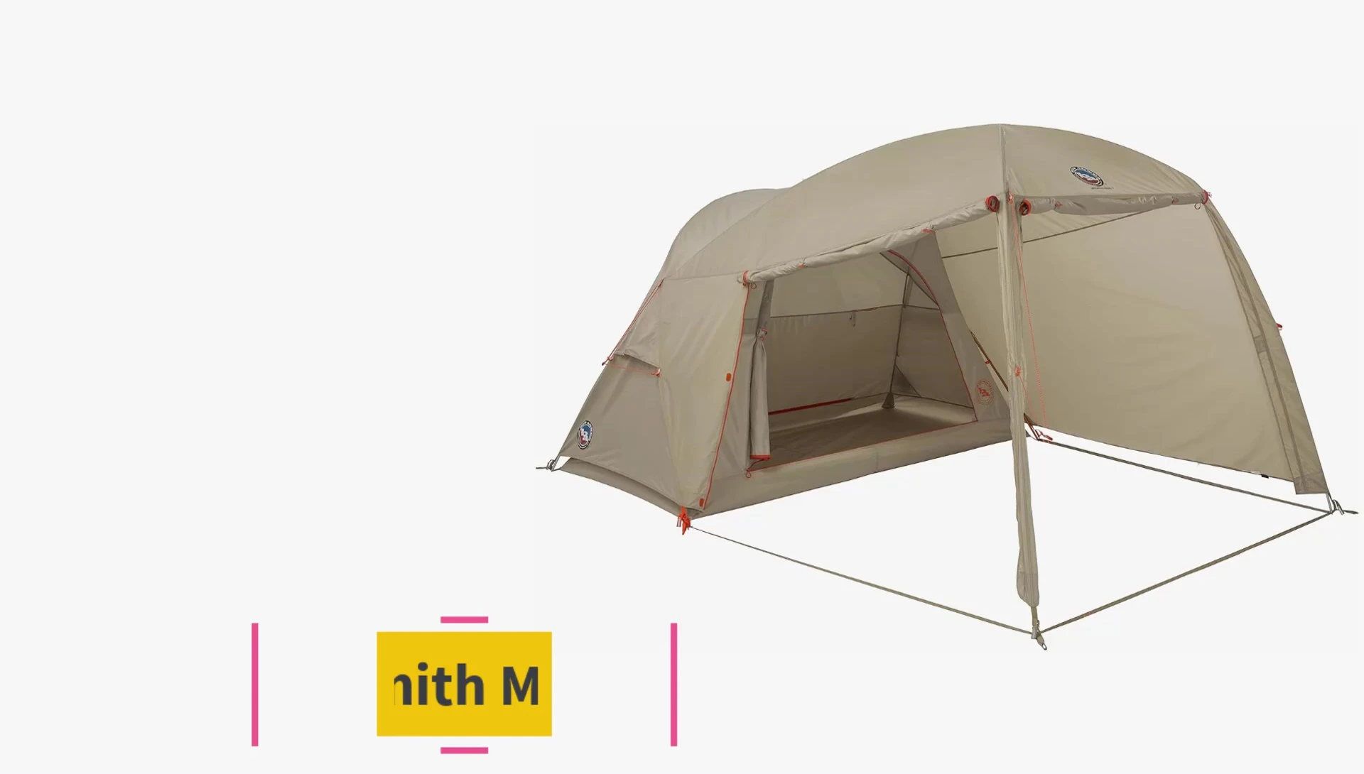 Mountainsmith Morrison Evo 2 tent shown pitched