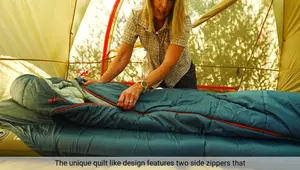 Echo Park Sleeping Bag Review: Spacious Comfort for Campers