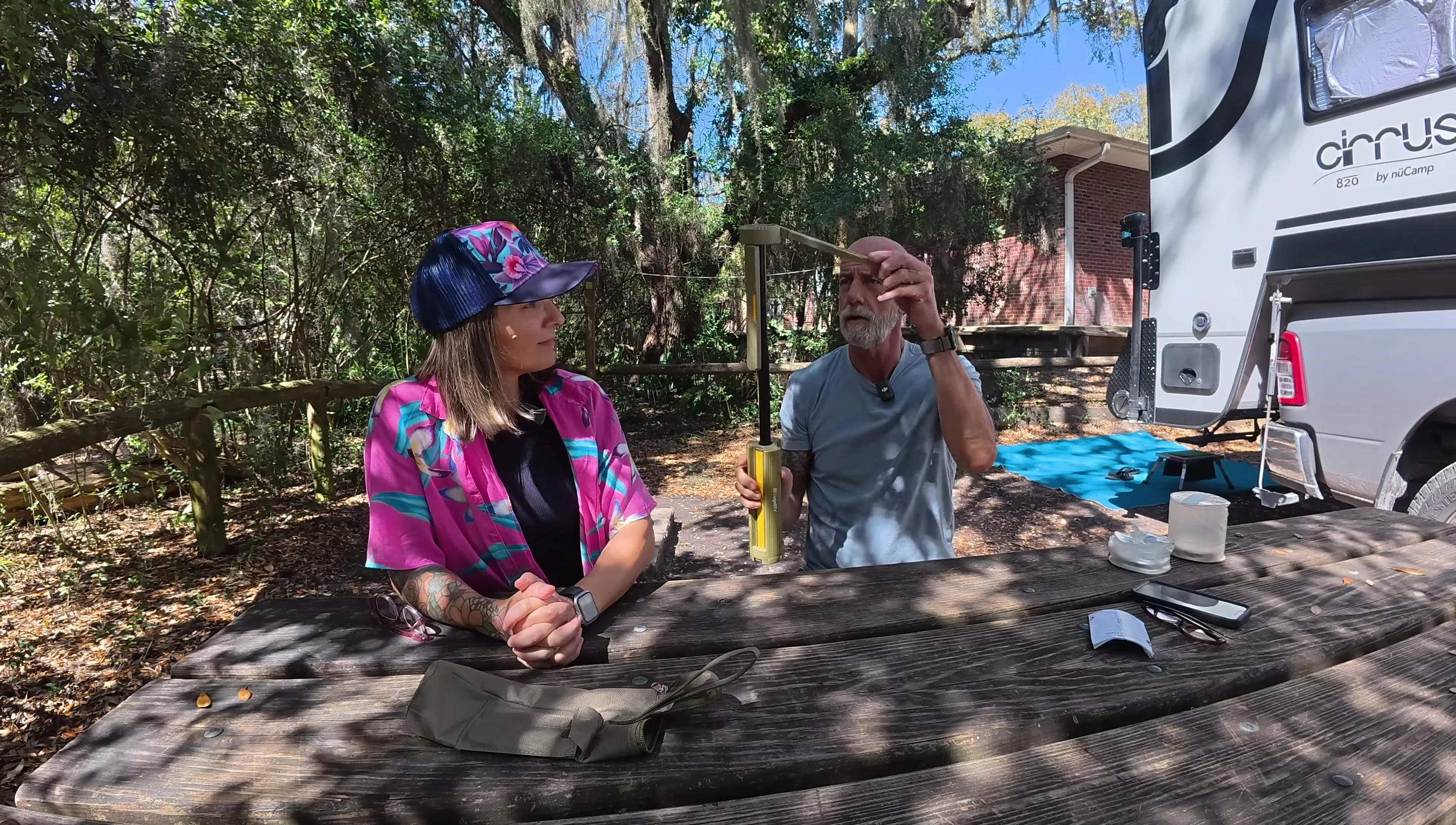 A shot displaying the lumen output information.