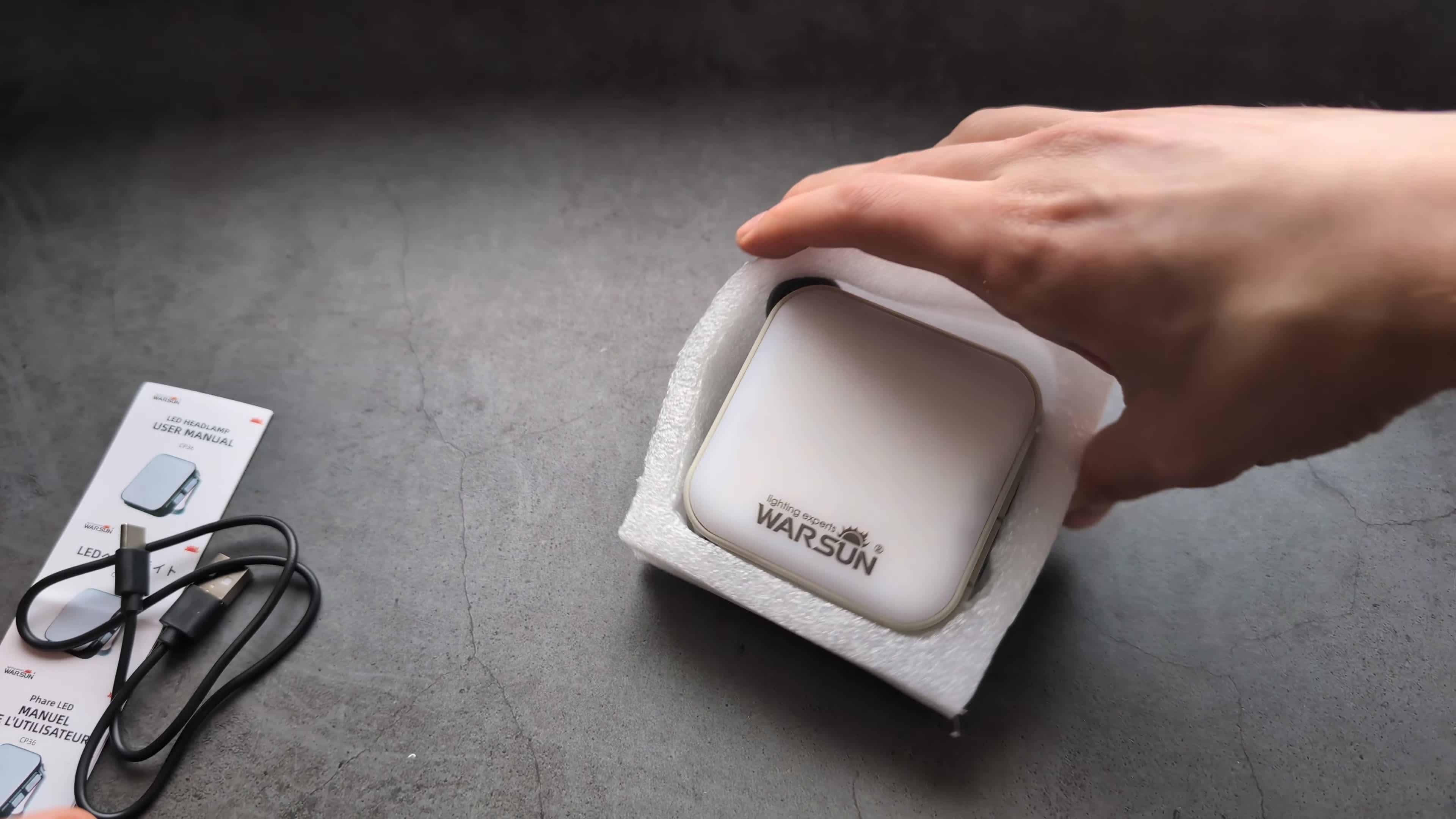 Type-C charger and manual