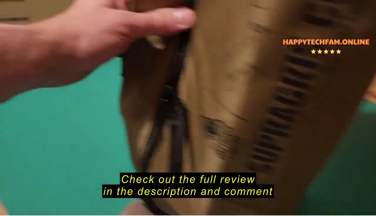 The compact packed size of the OneTigris SUPRAGRIS cot