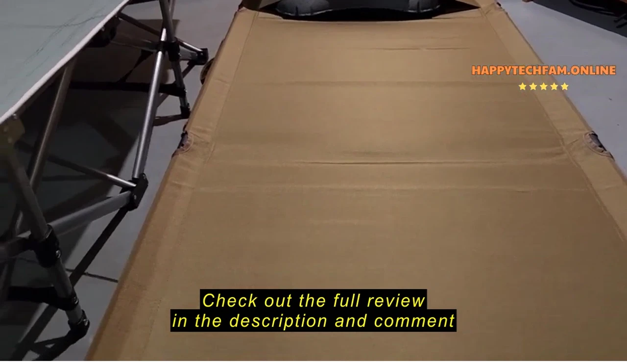 The mesh inside the cot that prevents noise