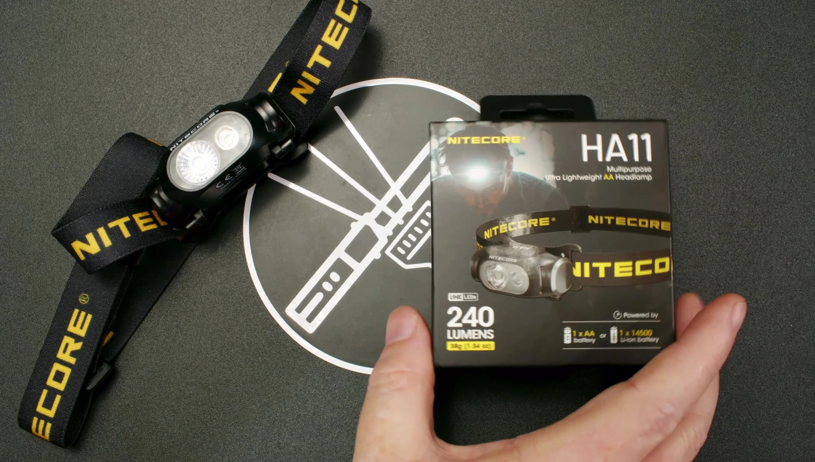 Nitecore HA11 retail packaging