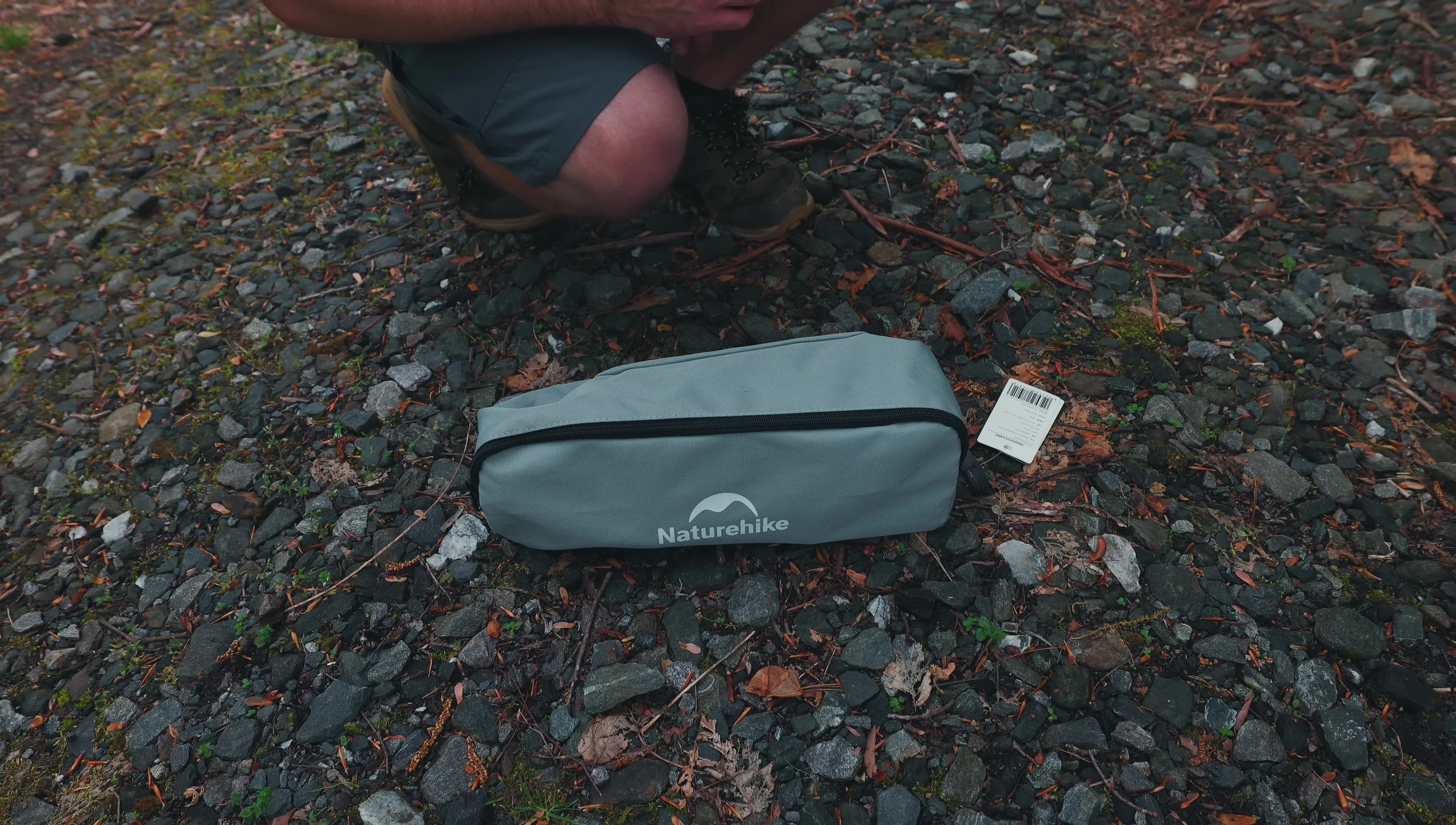 The compact polyester storage bag of the Naturehike LY01 chair