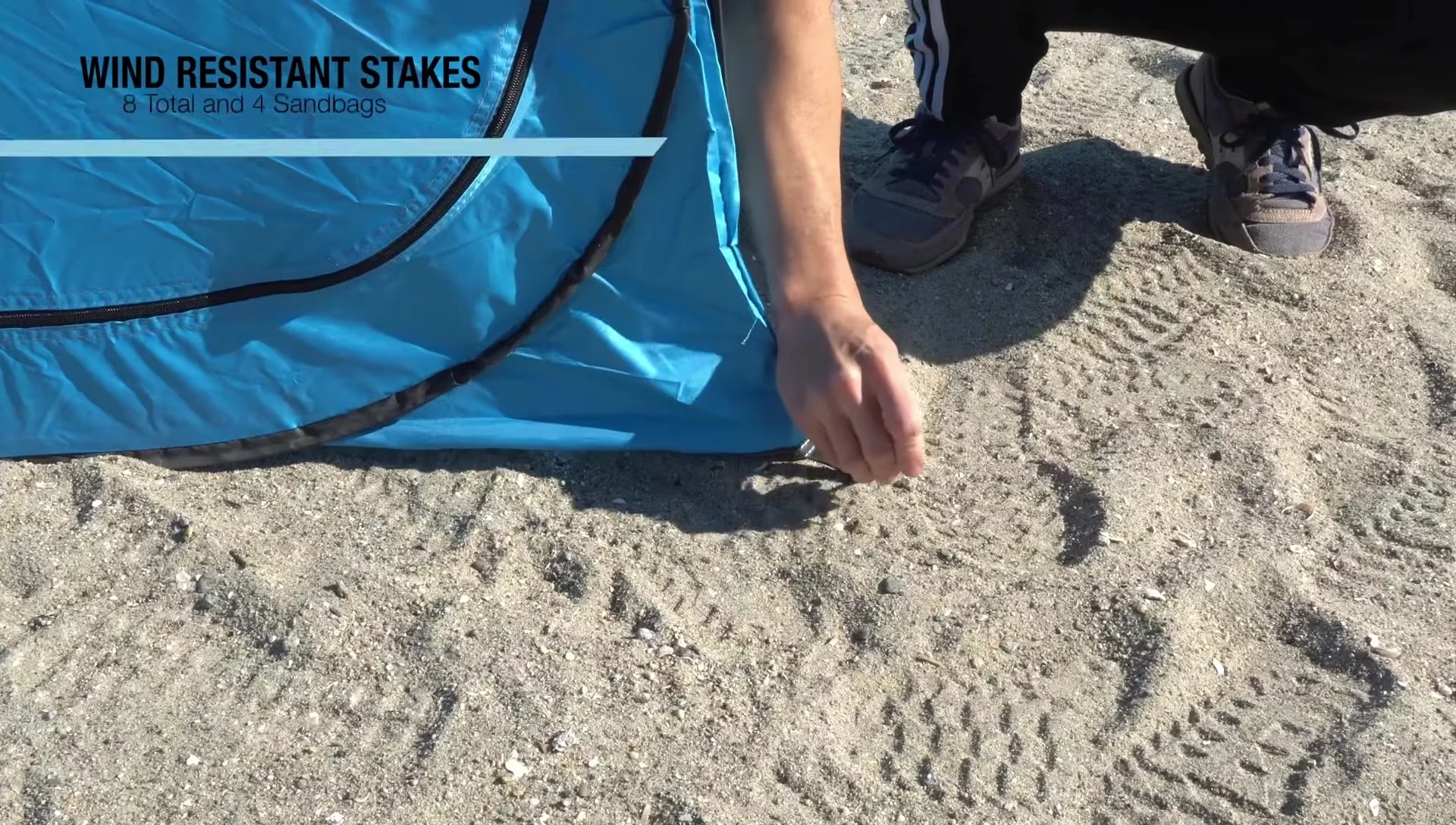 Dimensions of the Brian and Danny tent