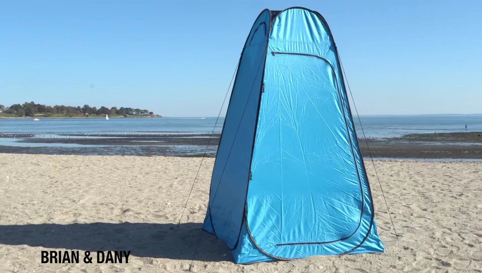 Brian and Danny tent shown