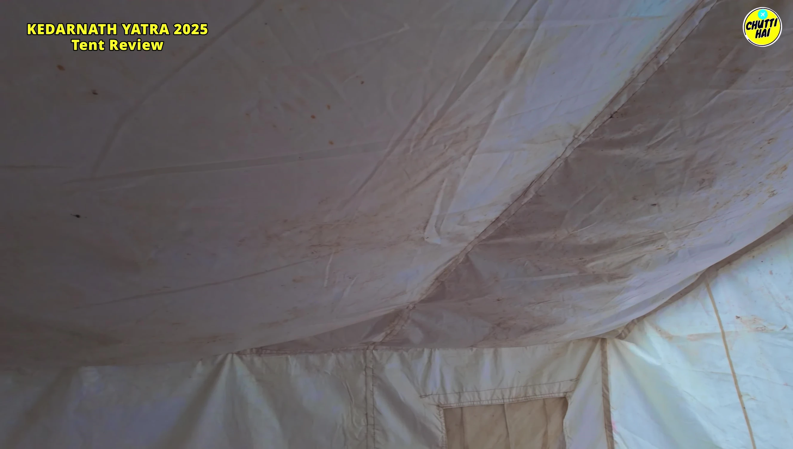 Price mentioned for the tent.