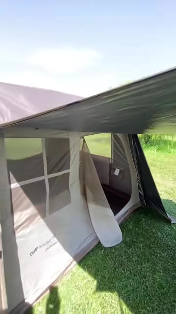 Final shot summarizing the tent's key features and strengths.