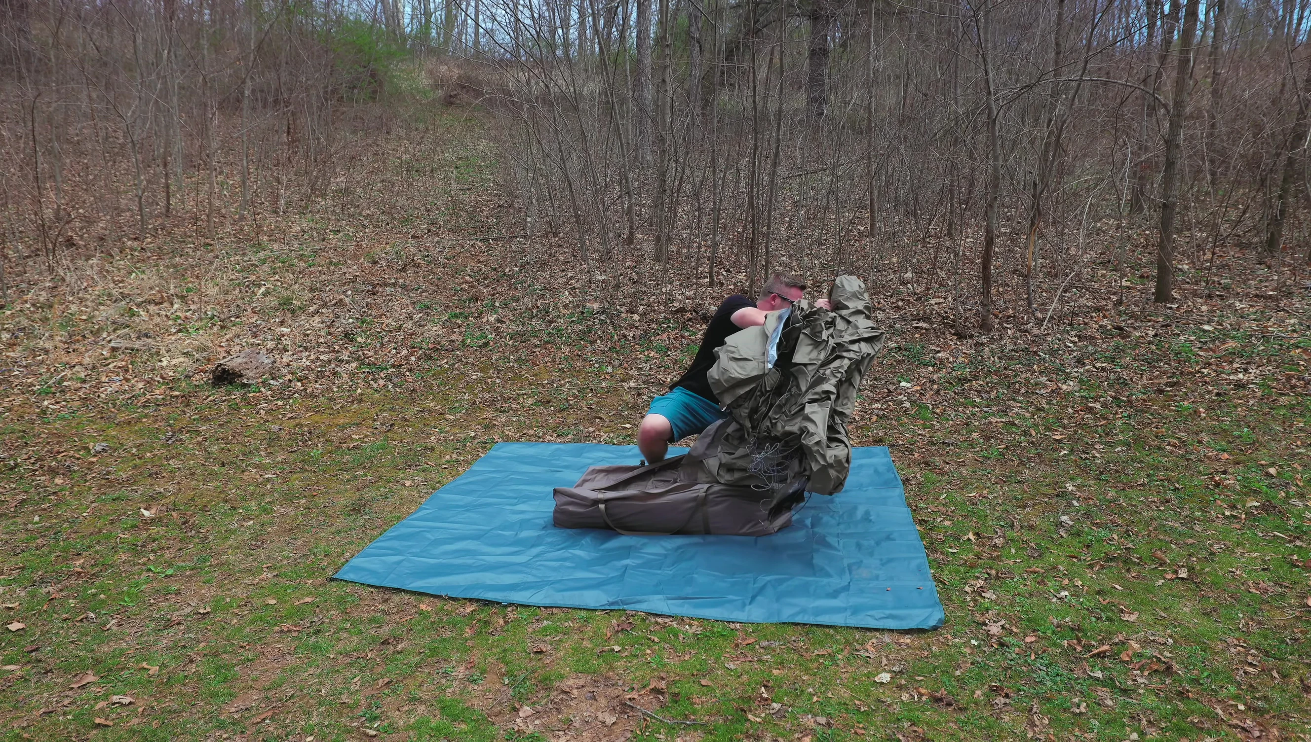 Overview of tent components