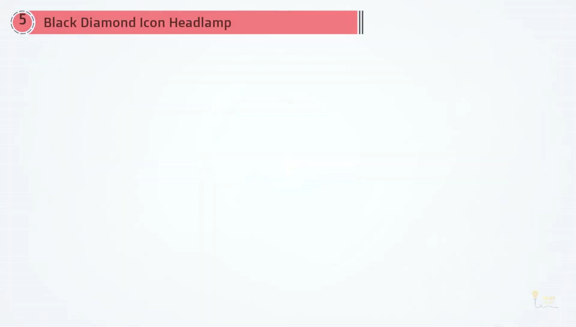 Highlighting the Icon's lumens and features