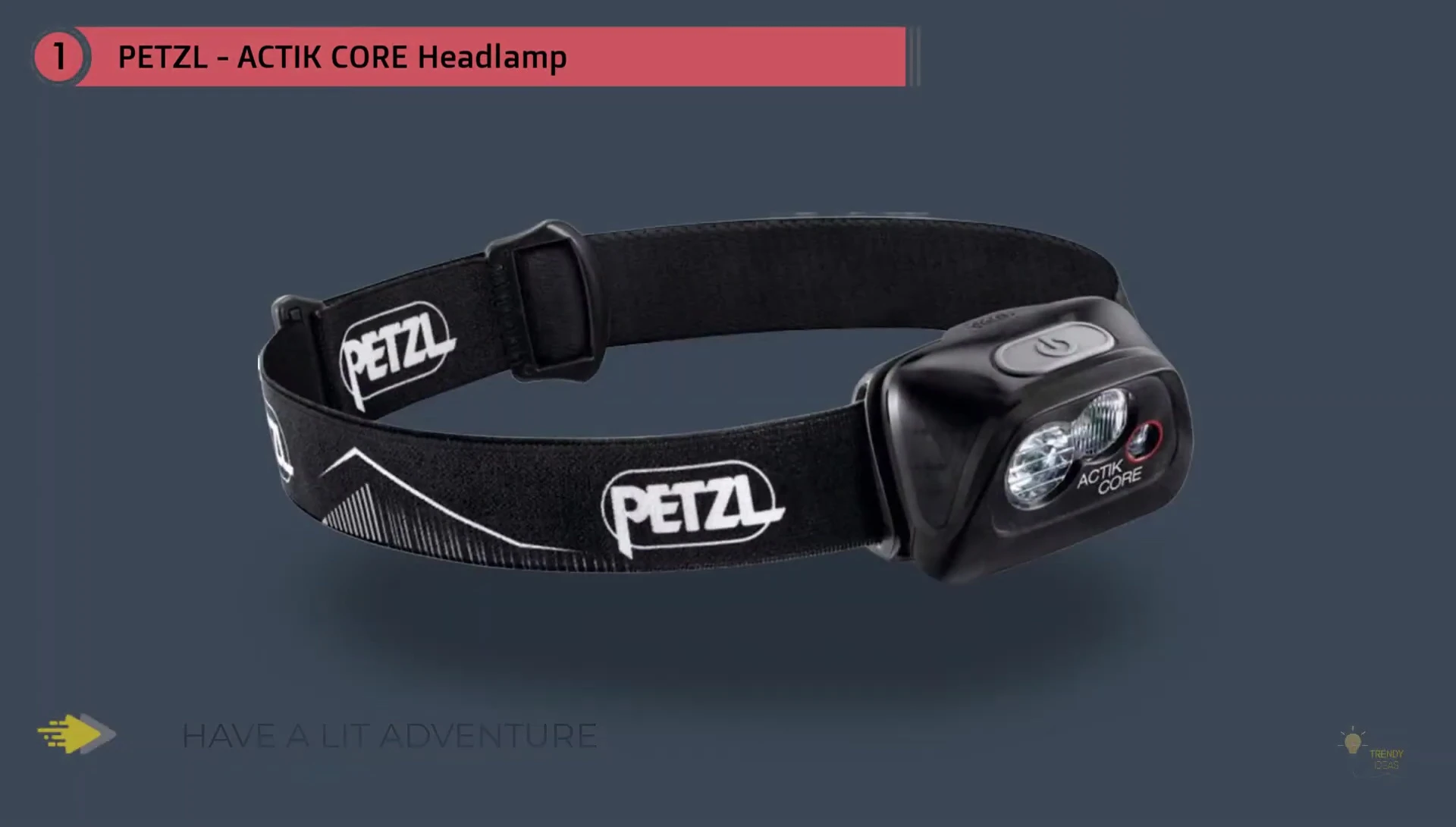 Close-up of the Petzl Active Core's weight and features