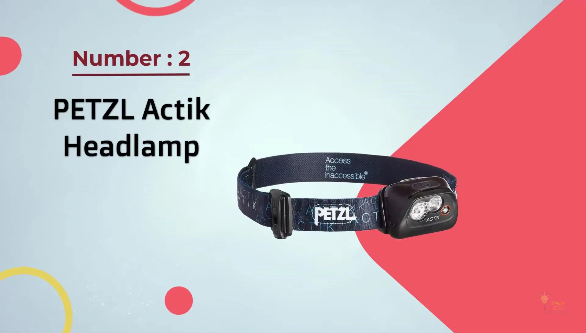 Petzl Actic headlamp