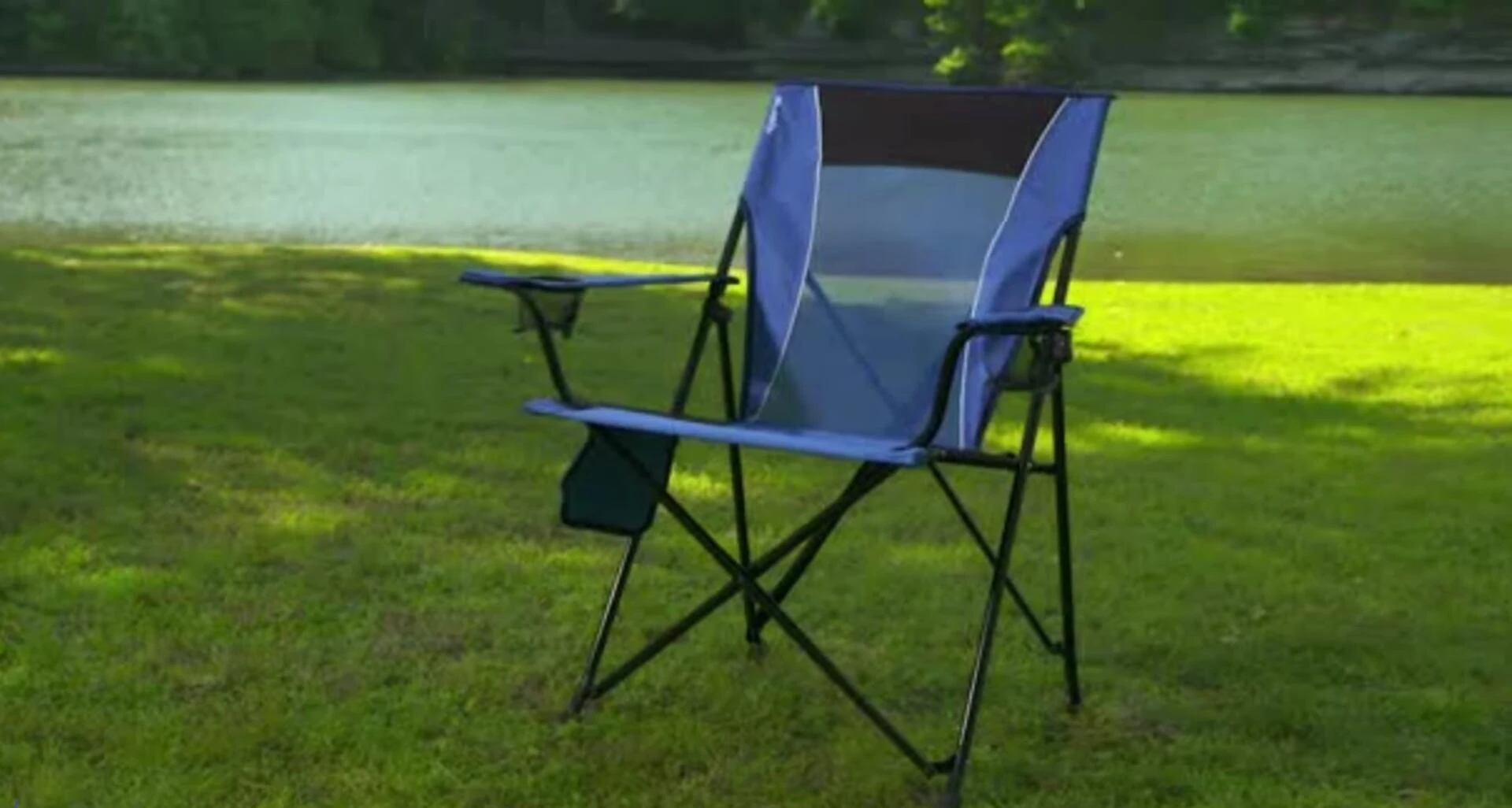 The Kajaro Dual Lock Chair unfolded.