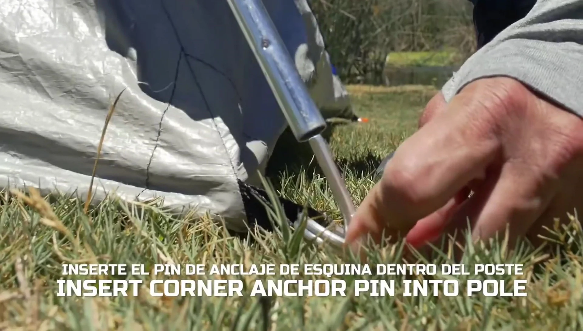 View showcasing the tent's connection to the SUV.