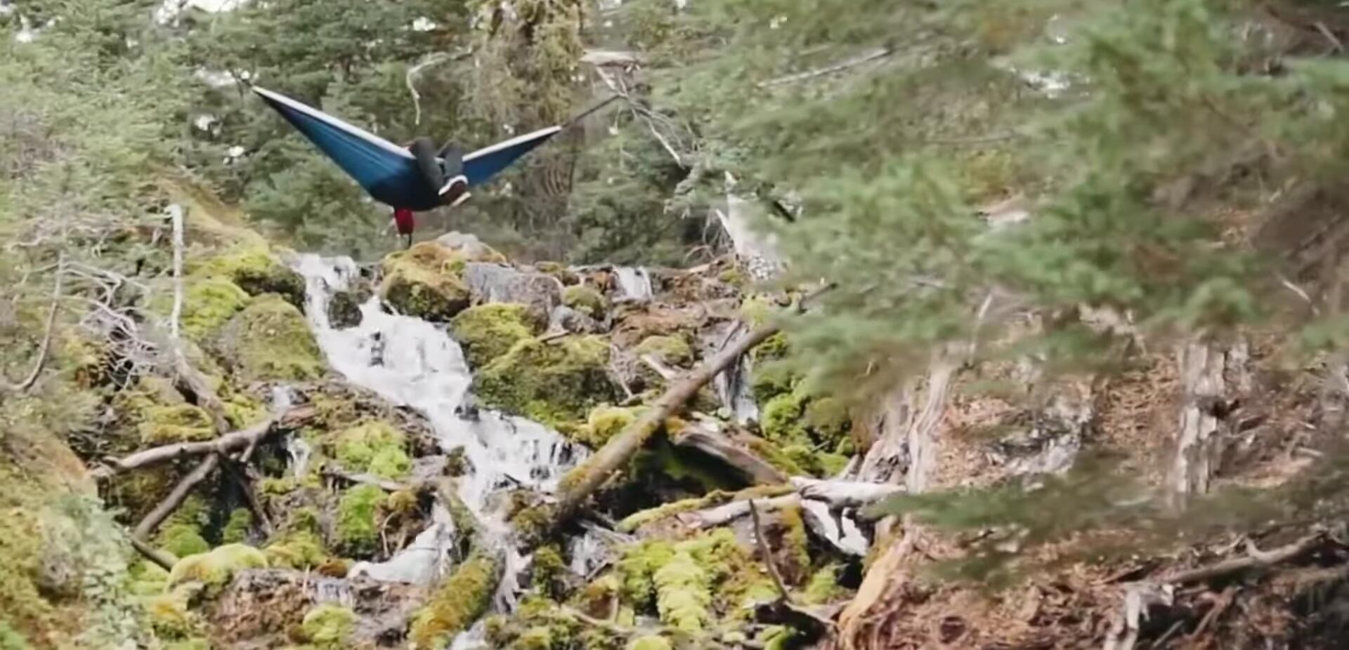 The compact size of the packed Wise Owl Outfitters hammock