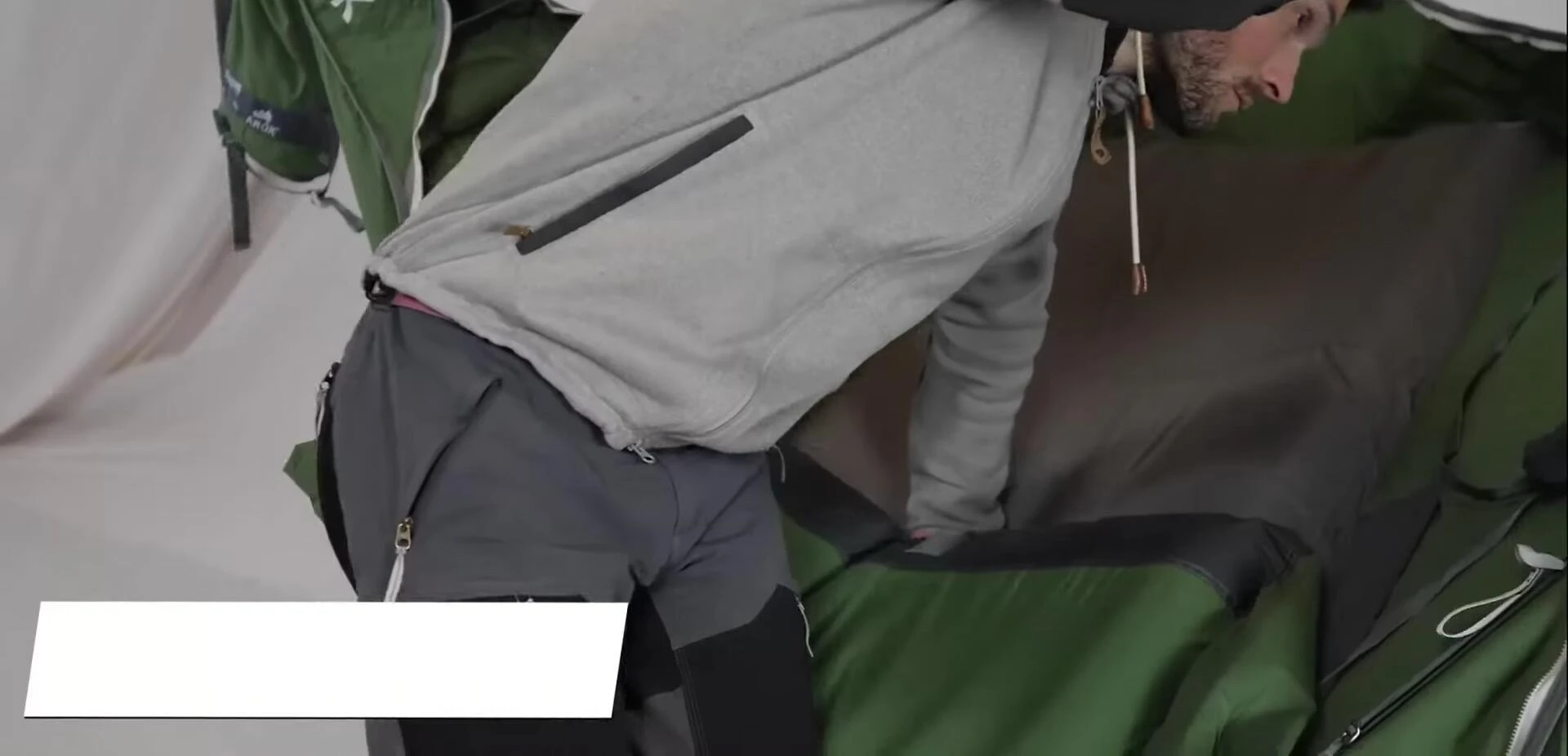 The Drummer Camping Hammock shown