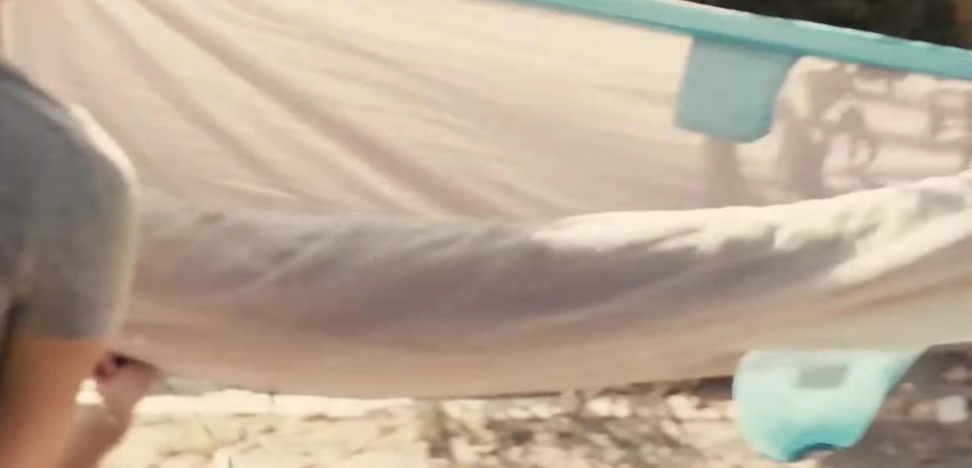 The Coupe Camping Hammock displayed, showing its size