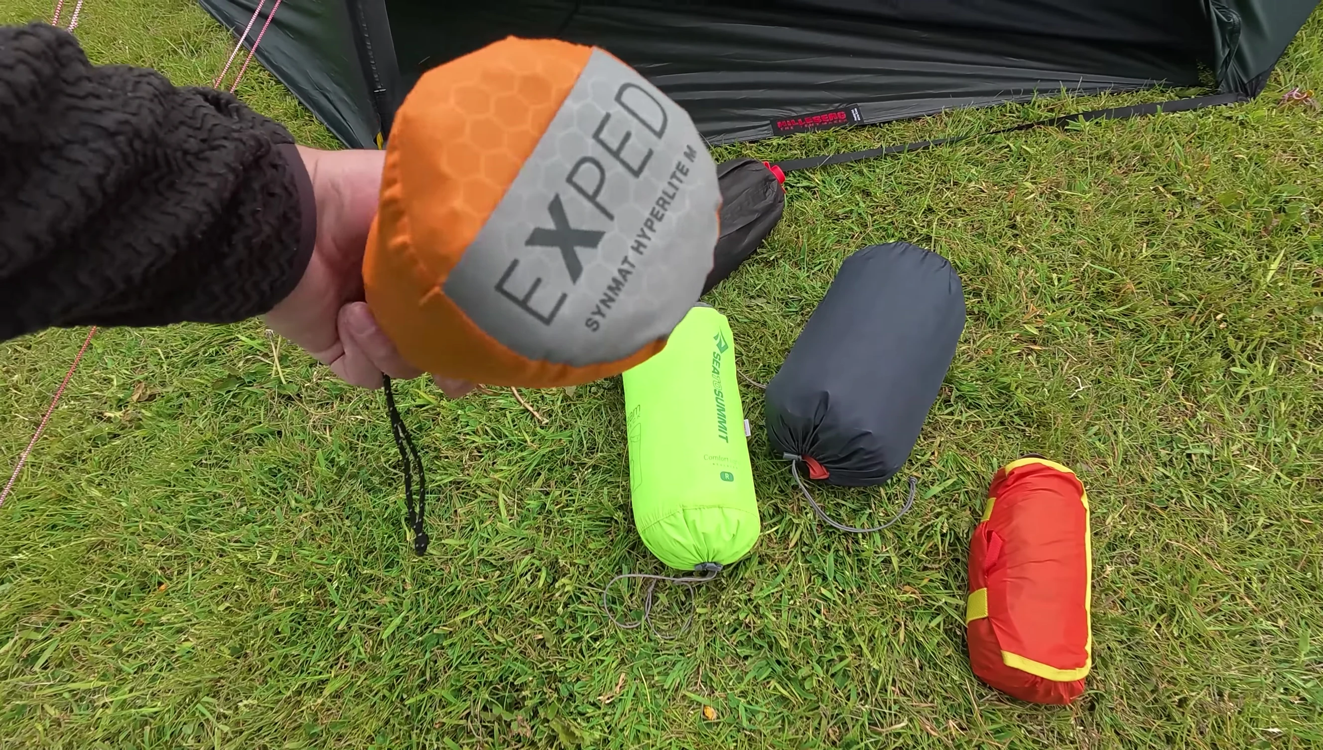 The Exped Hyperlite sleeping pad