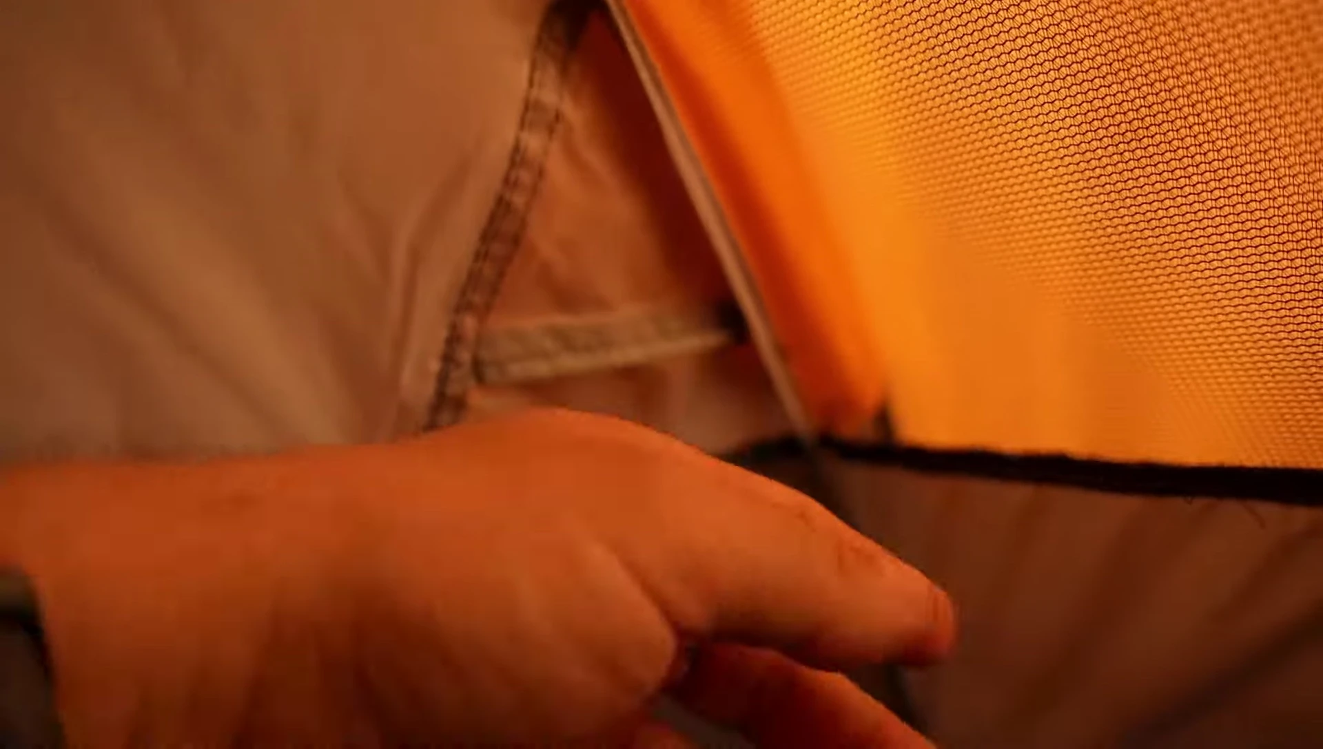 Montage of all the tents shown in the video