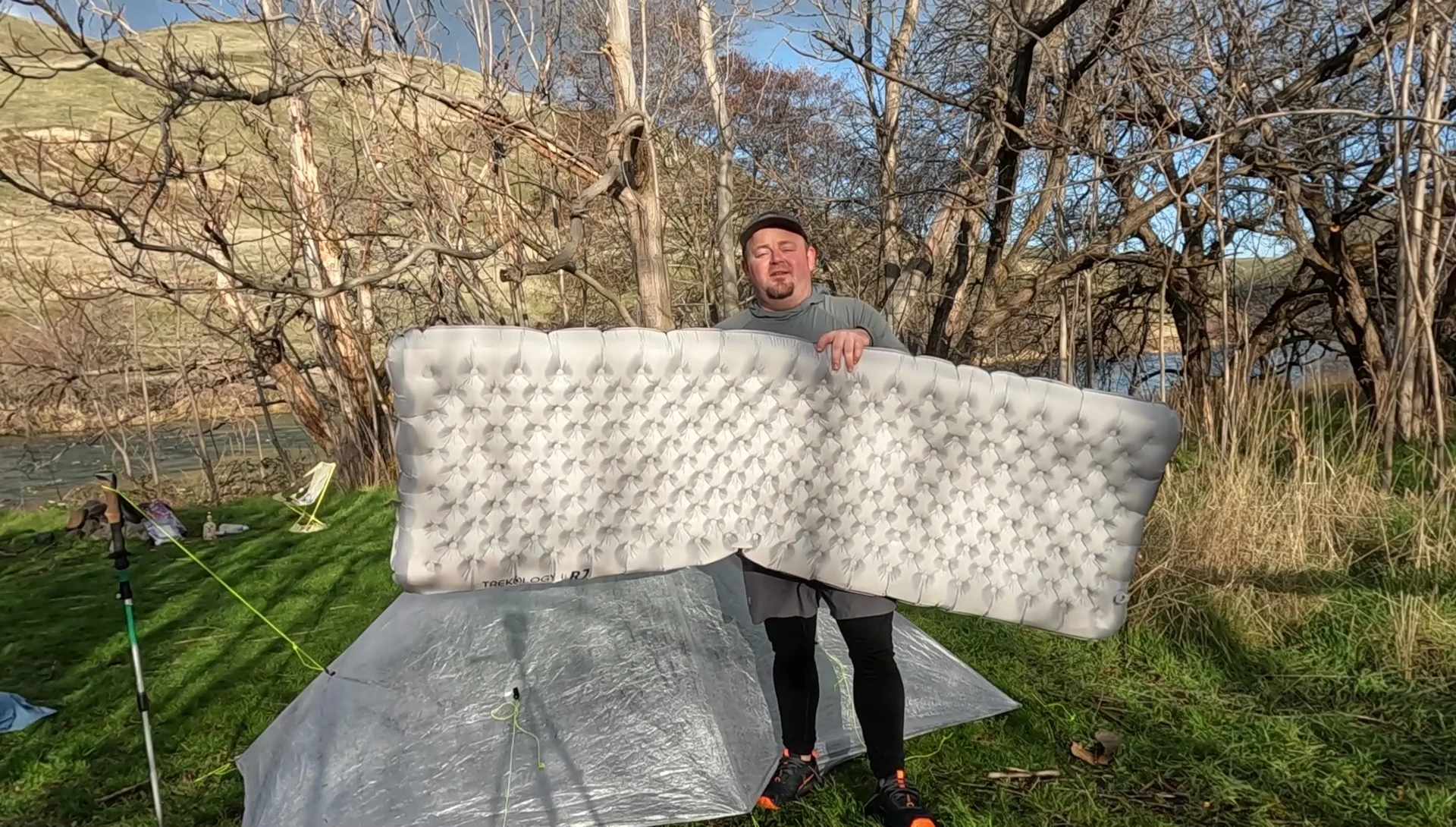 Image showing the price of the sleeping pad on Amazon.