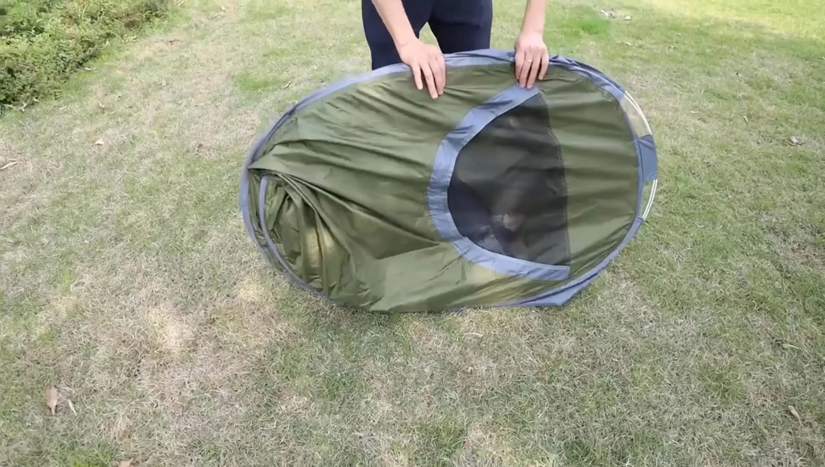 Night Cat 1 person tent interior