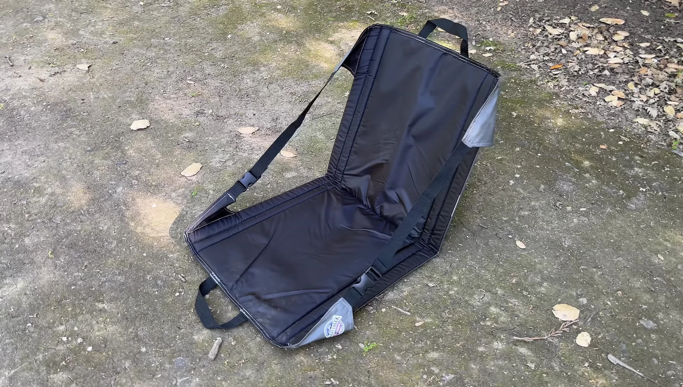 Close up of the Crazy Creek Chair.