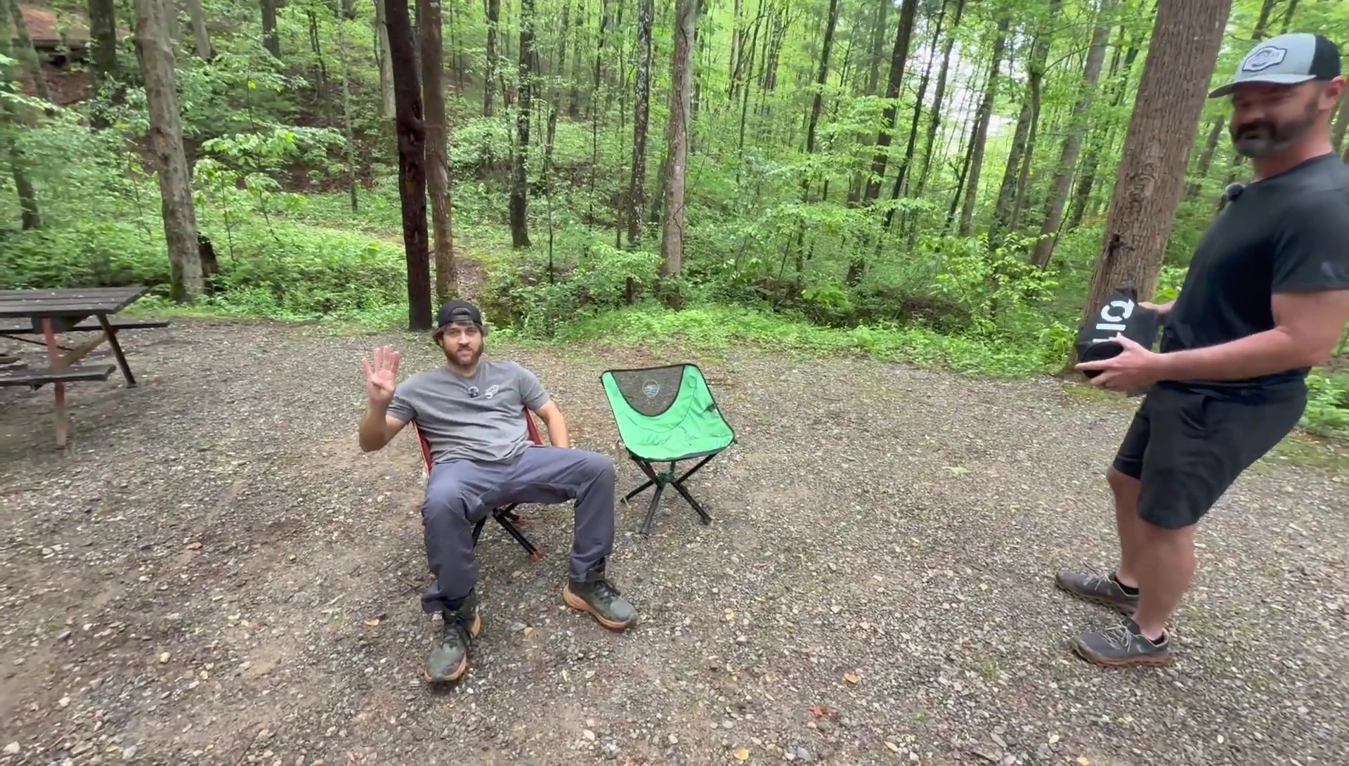 Multiple people sitting on the CLIQ Chair 2.0