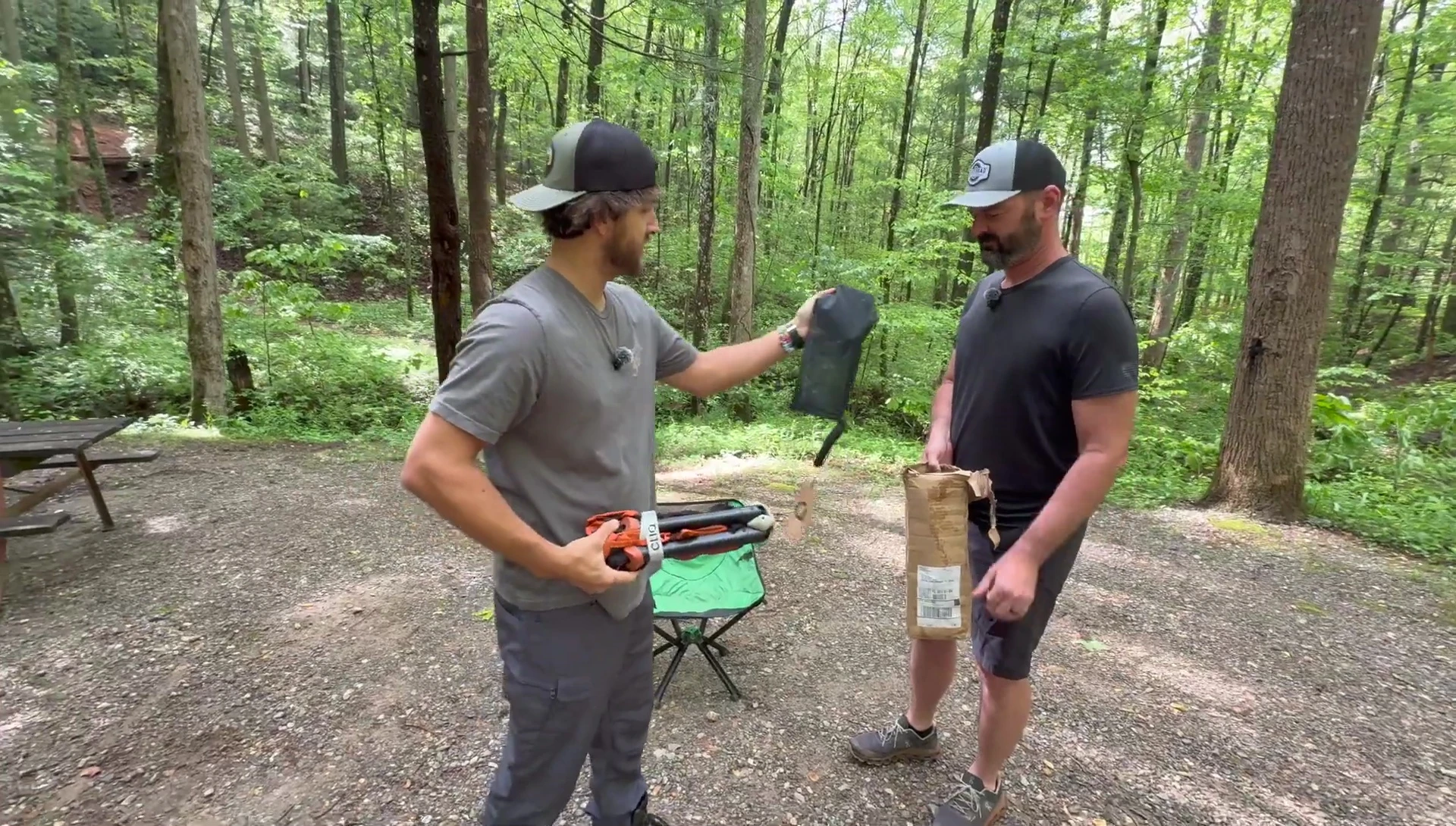 Velcro fastening detail