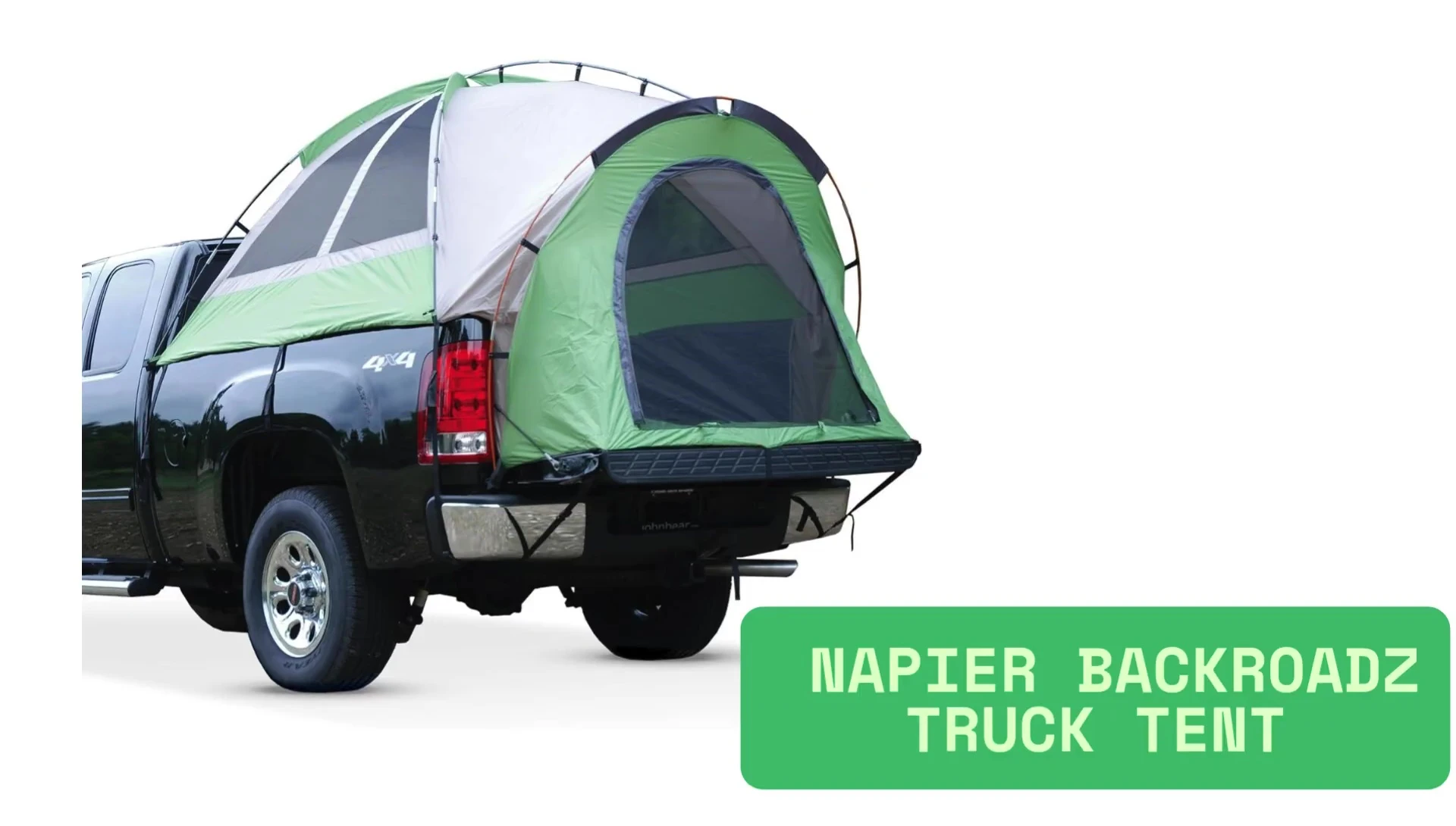 Napier Backroad tent shown