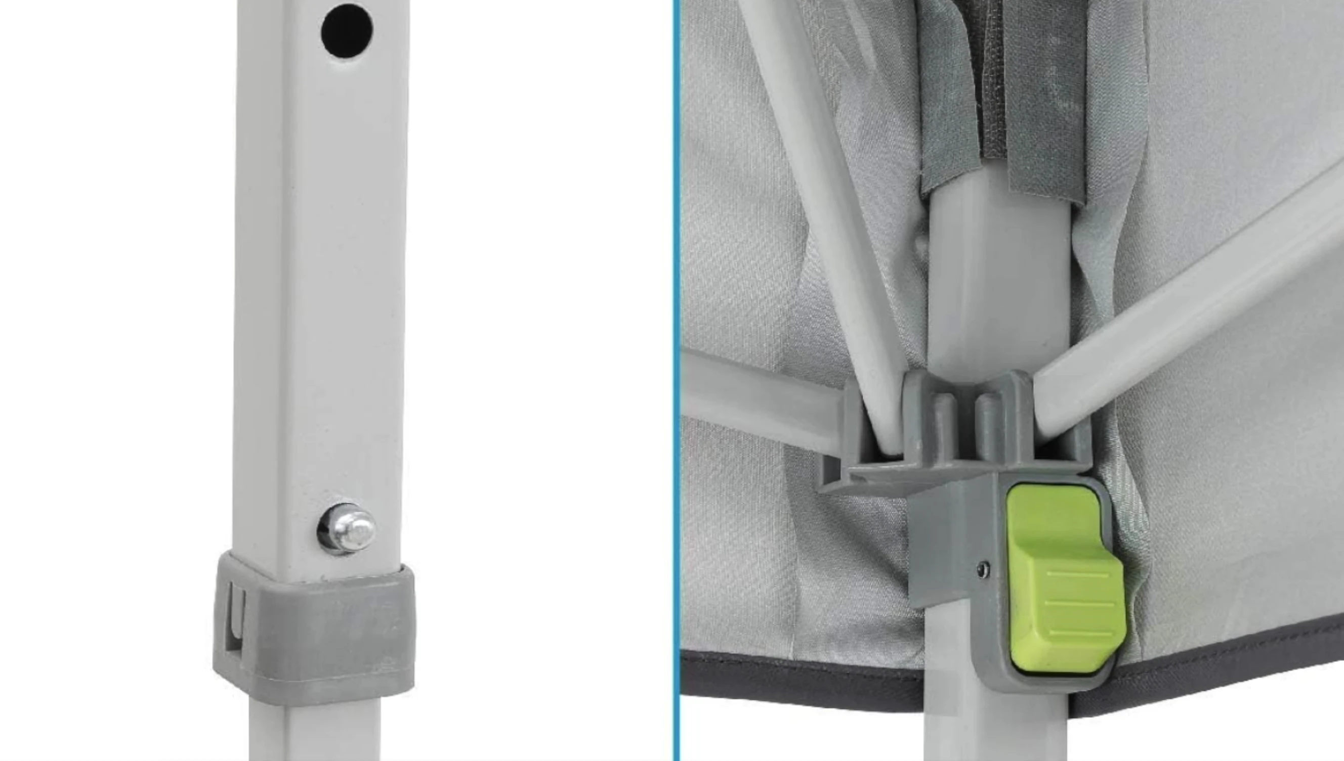 Showcase of the mesh gear pockets.