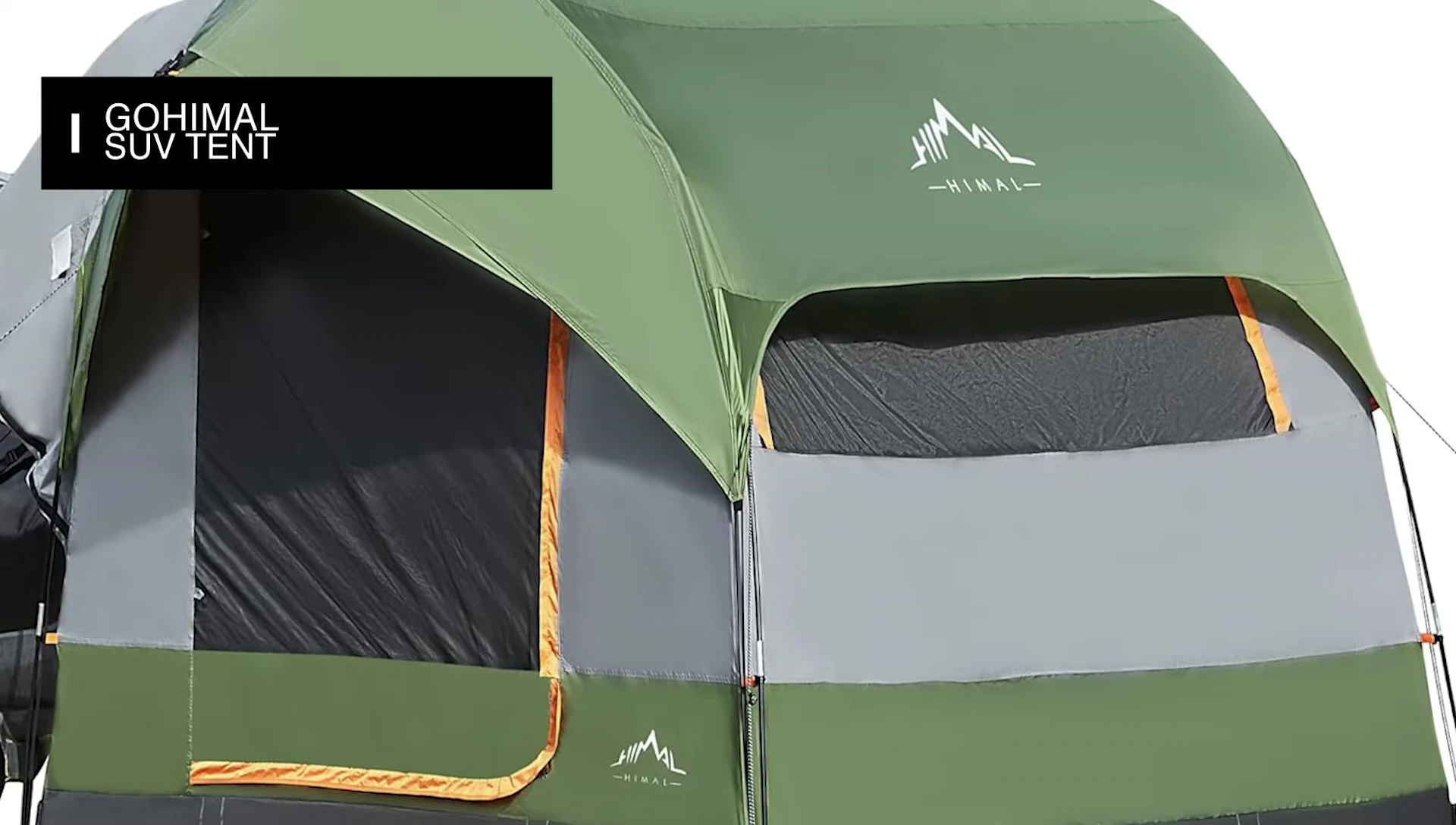 The Gool SUV tent showcasing its weather-resistant design.