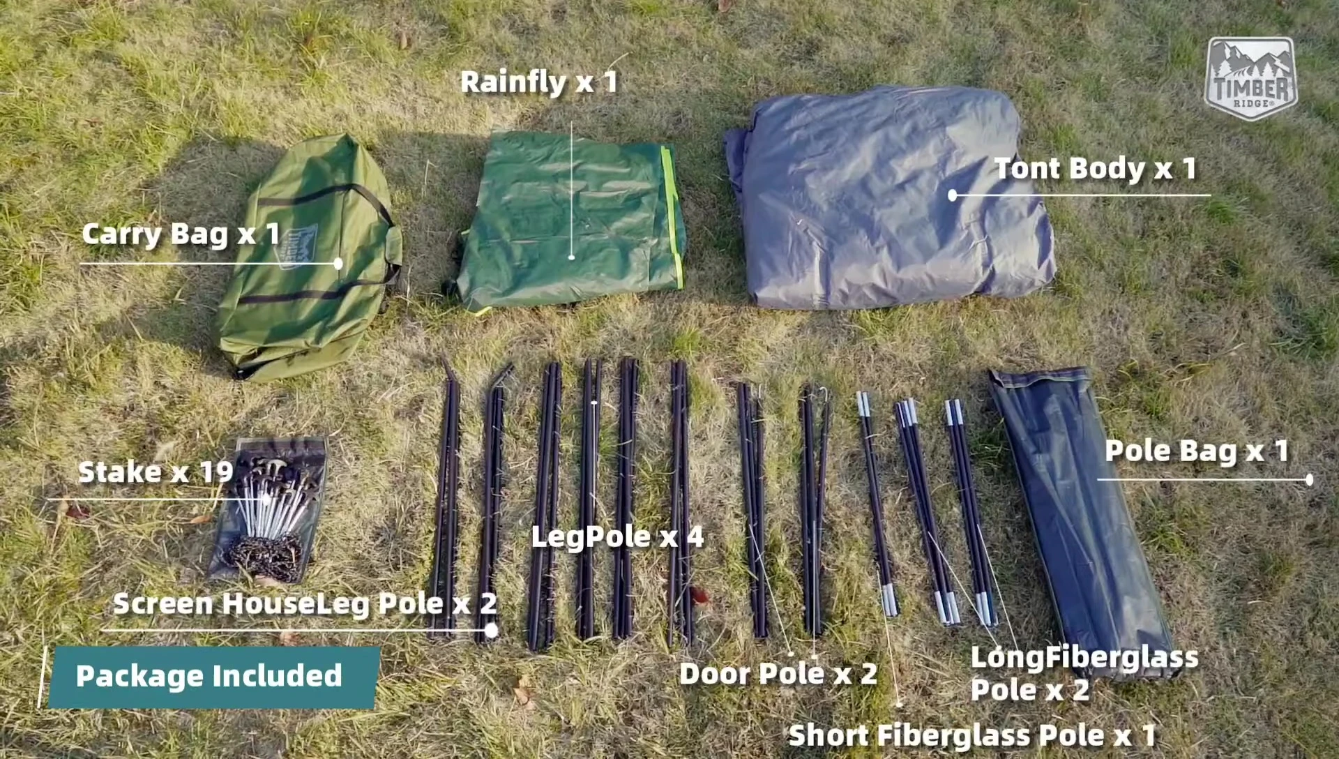 The tent attached to a larger vehicle.