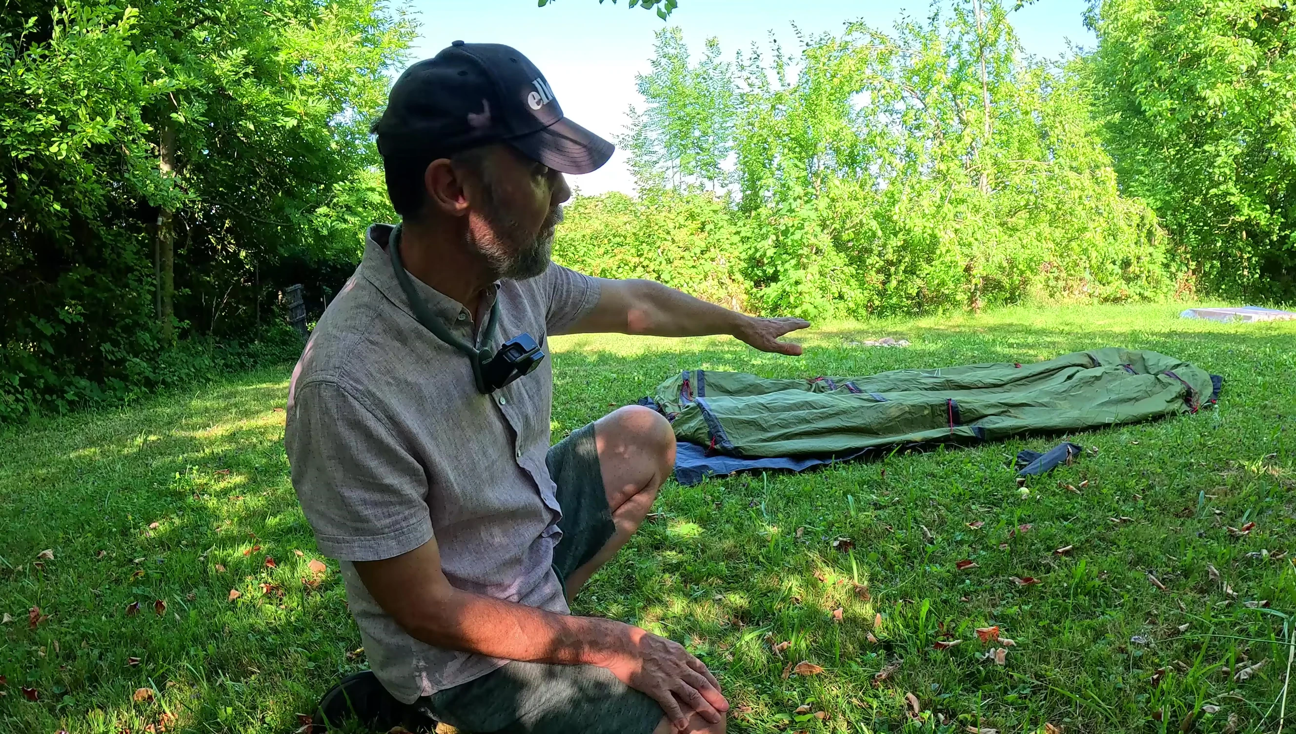 Inner tent remaining dry during setup