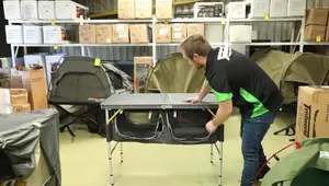 Oz Trail Folding Table with Storage: Quick Setup Guide