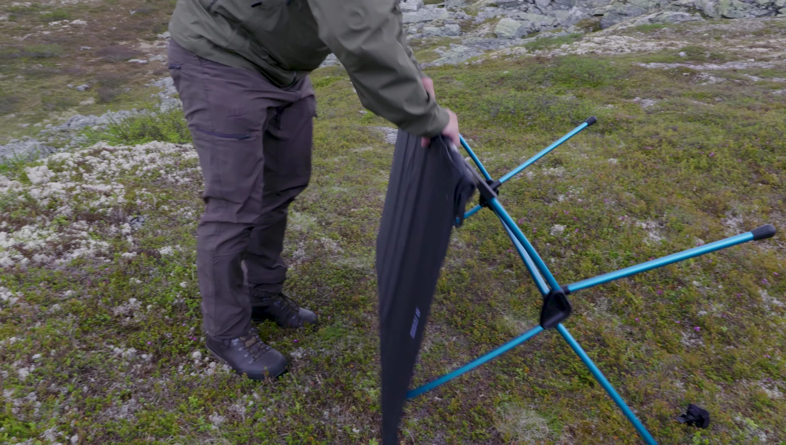 The completed table ready for use.