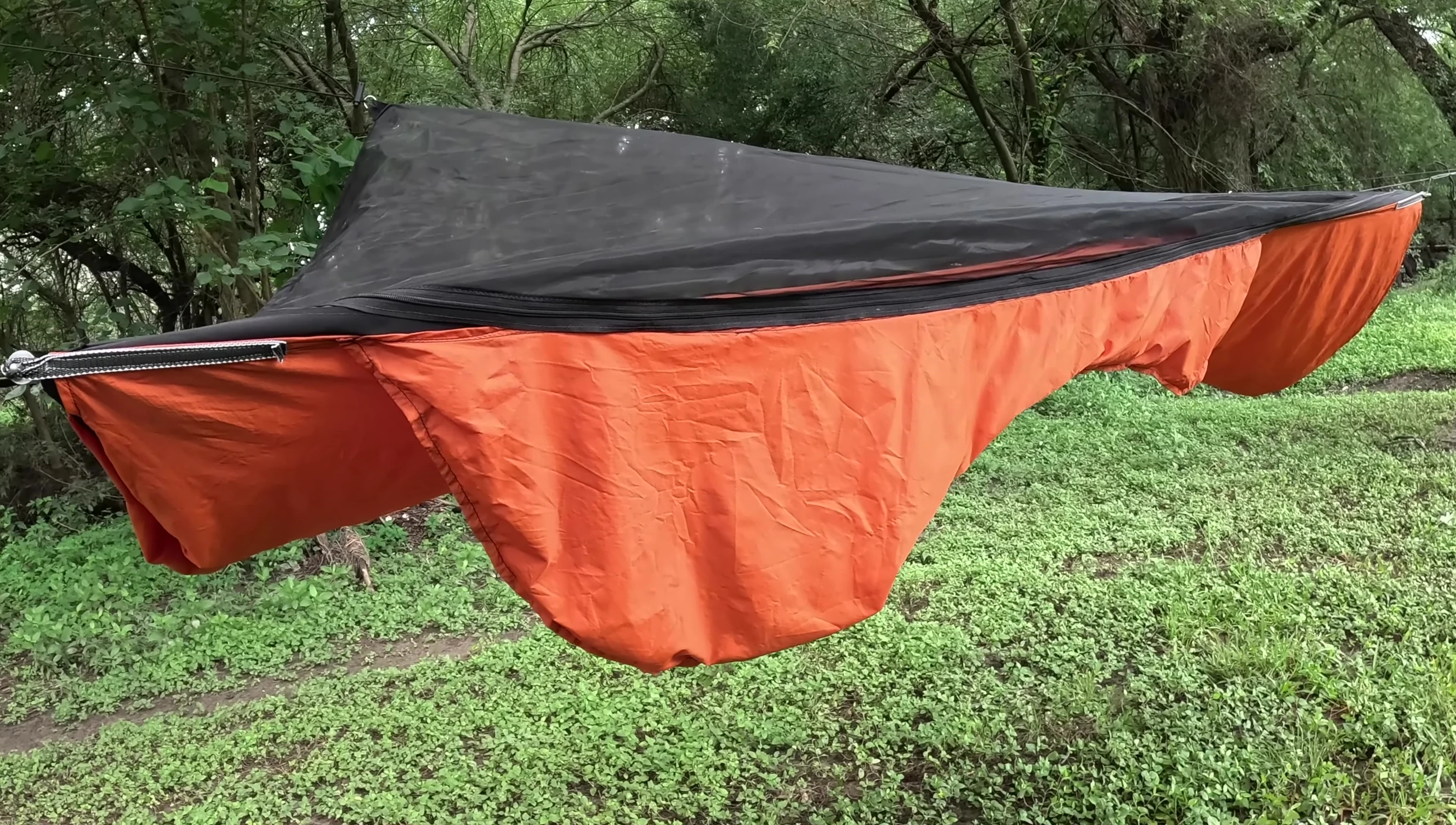 Close up of the saddle bag pockets