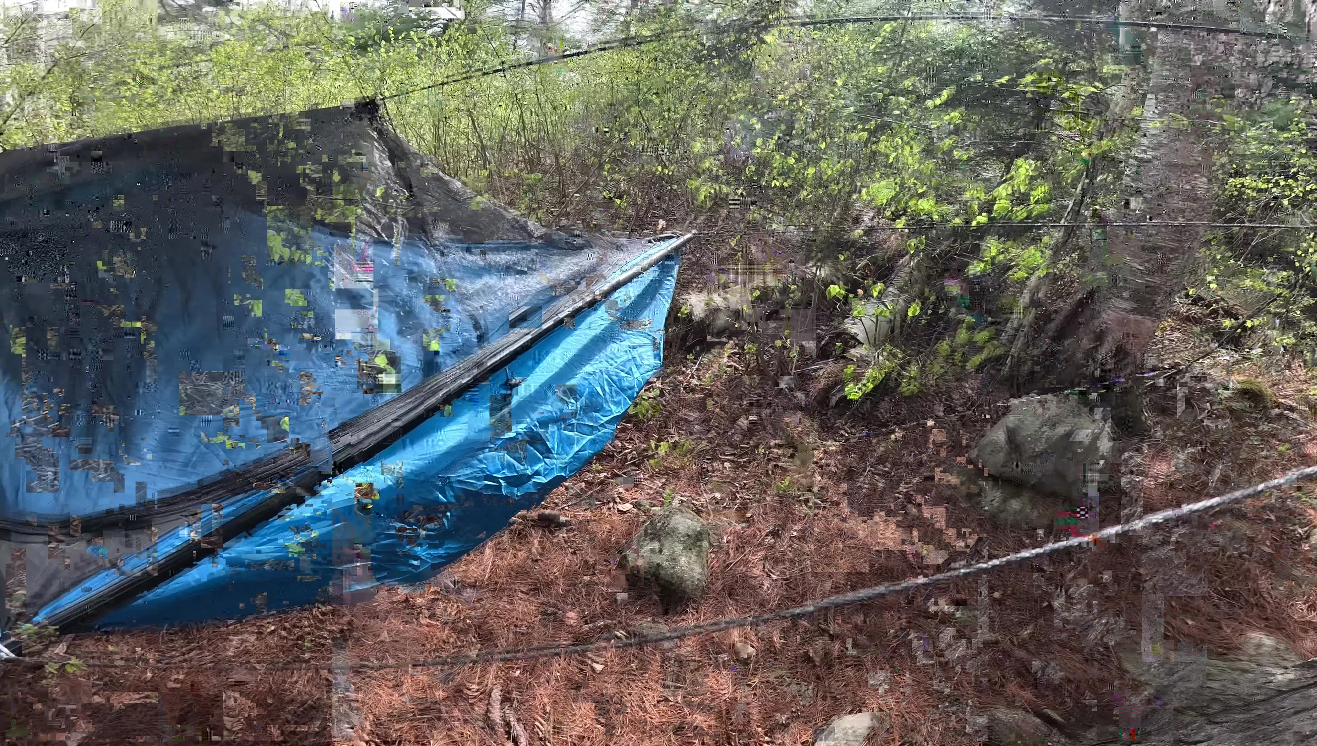 Close-up of the Warbonnet Ridgerunner hammock