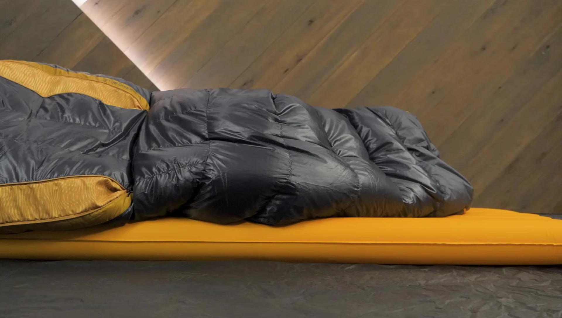 Final shot showcasing the Nemo Disco Endless Promise Sleeping Bag.