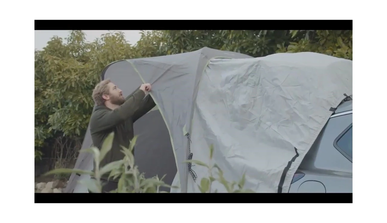 Napier Backroadz tent setup details