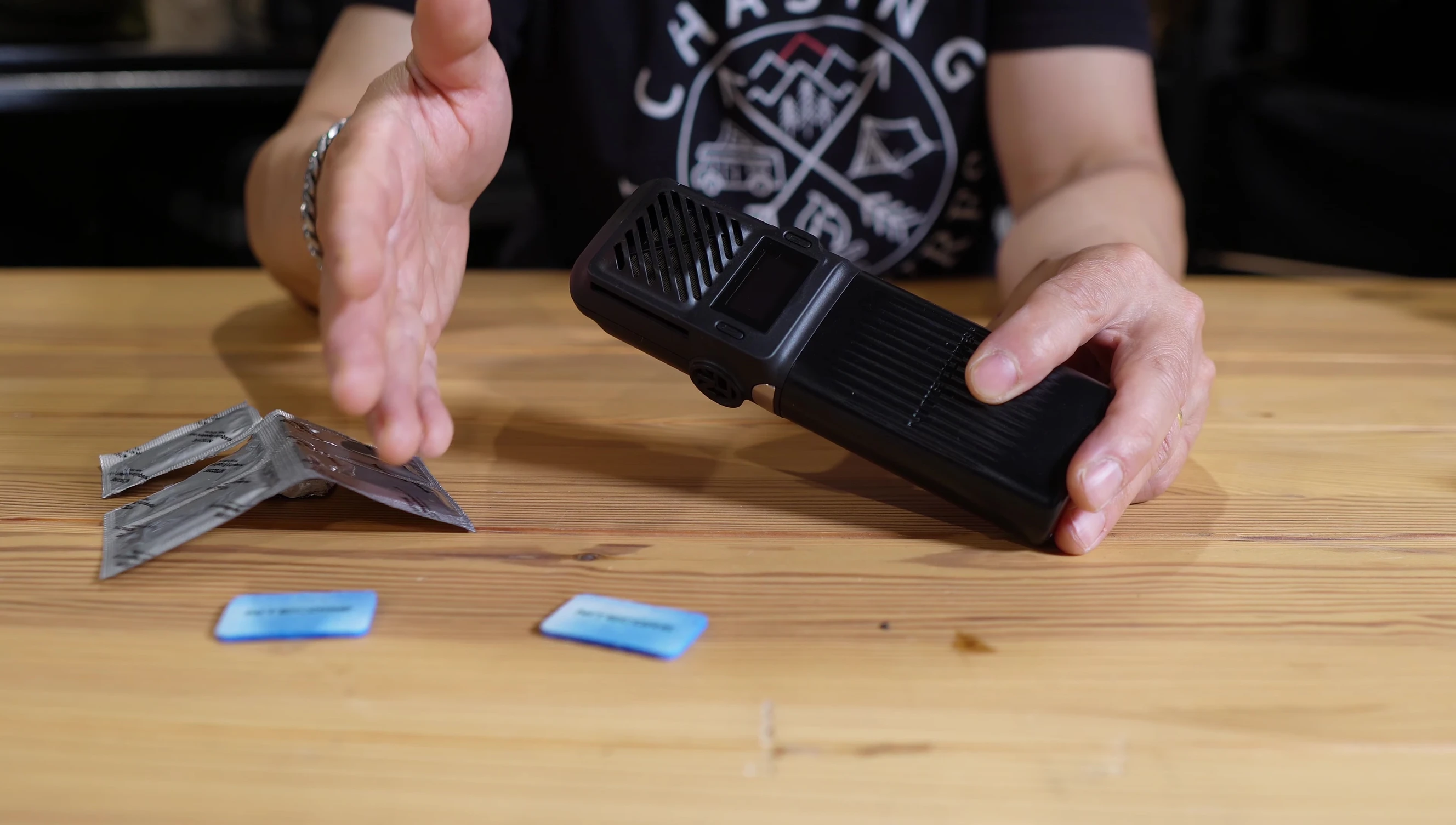 The Nitecore mosquito repellent device