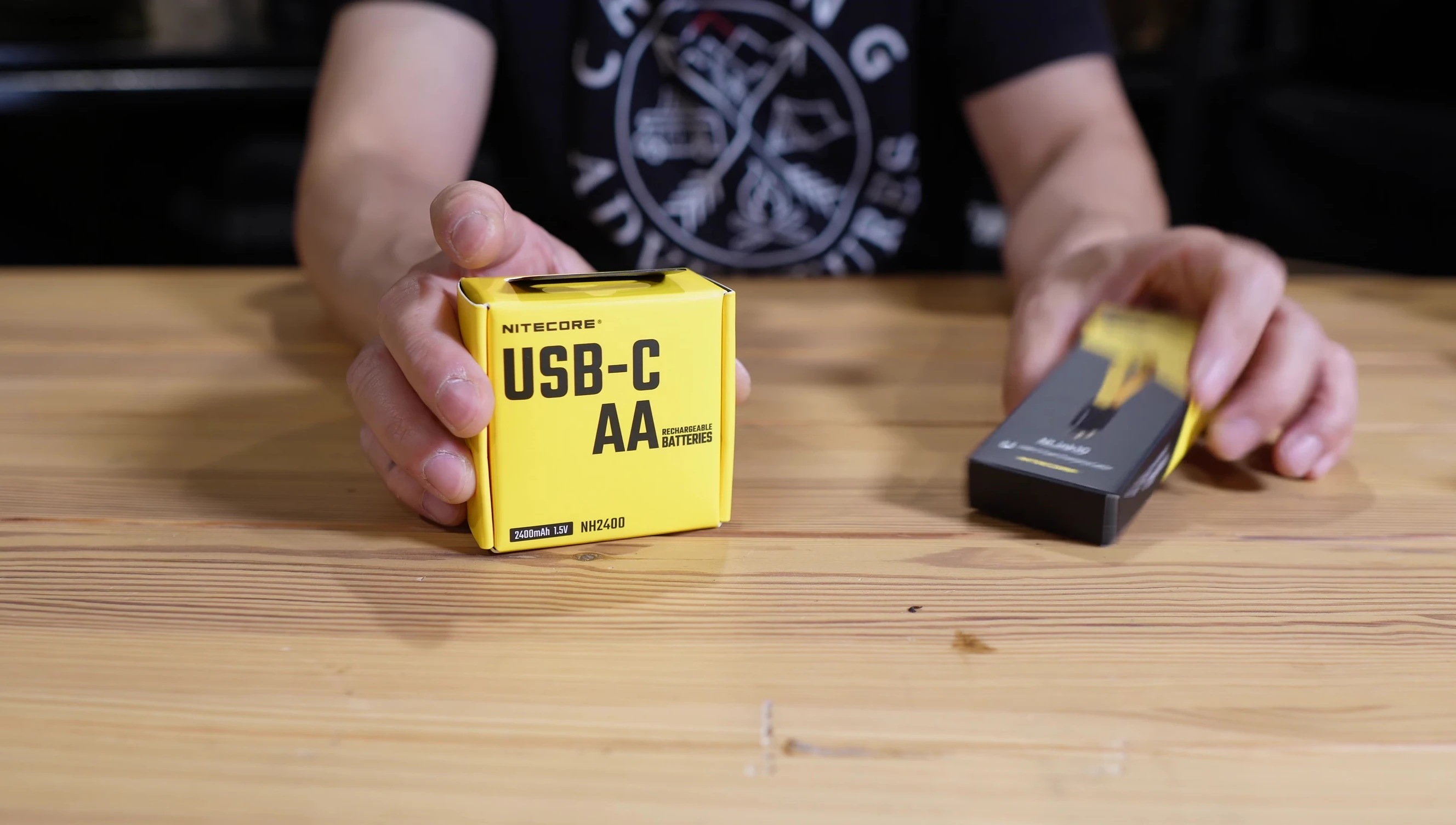The Nitecore rechargeable AA batteries